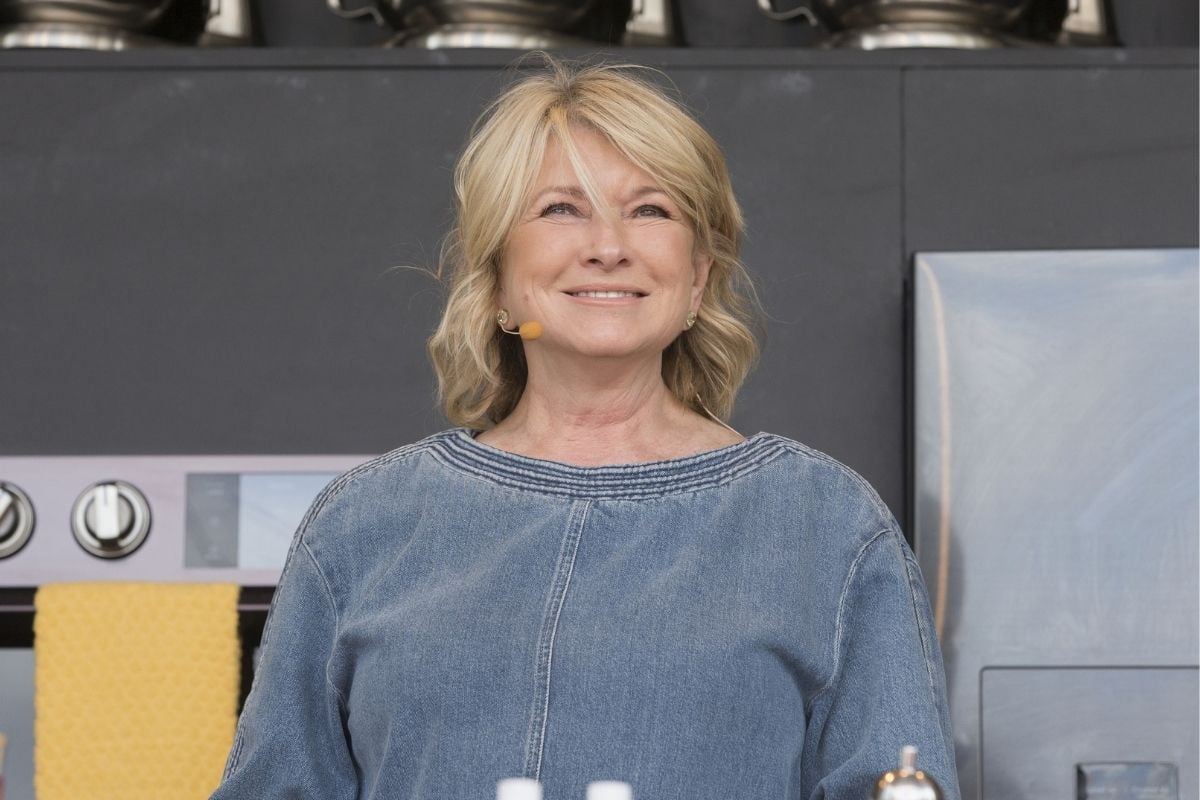 Martha Stewart and Christie Brinkley