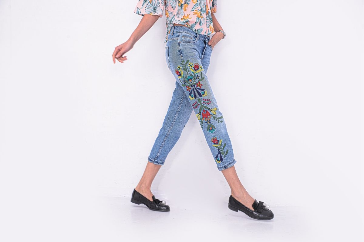 Printed Denim