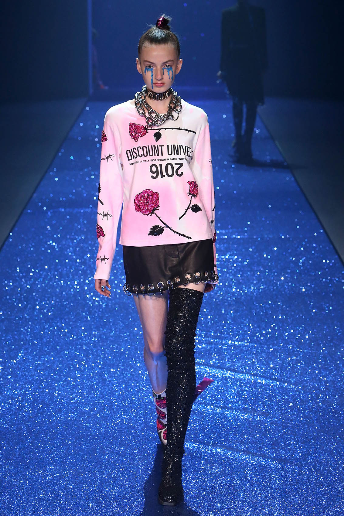 Dicount Universe Mercedes Benz Fashion Week 2016 runway Grazia