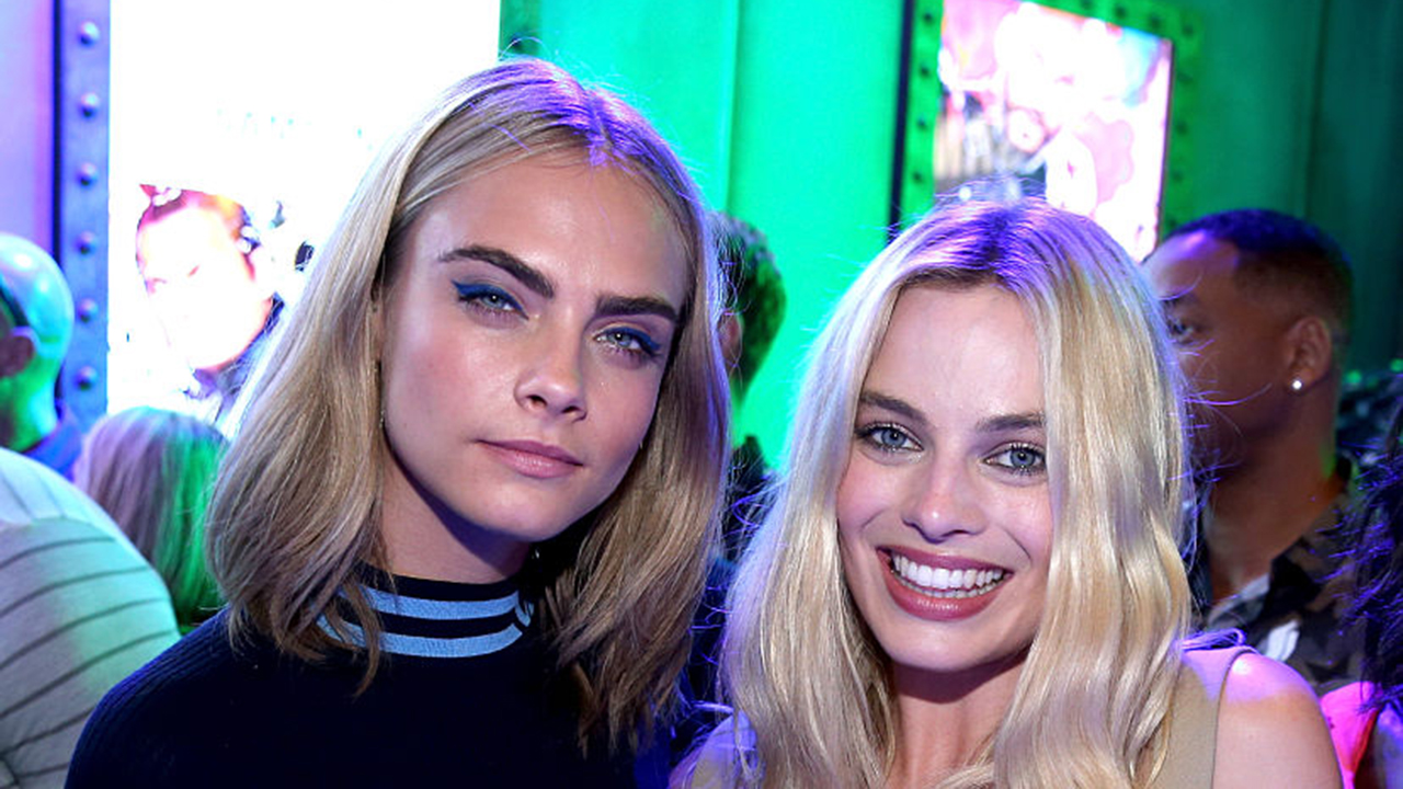 This Is What Margot Robbie Tattooed On Cara Delevingne Grazia