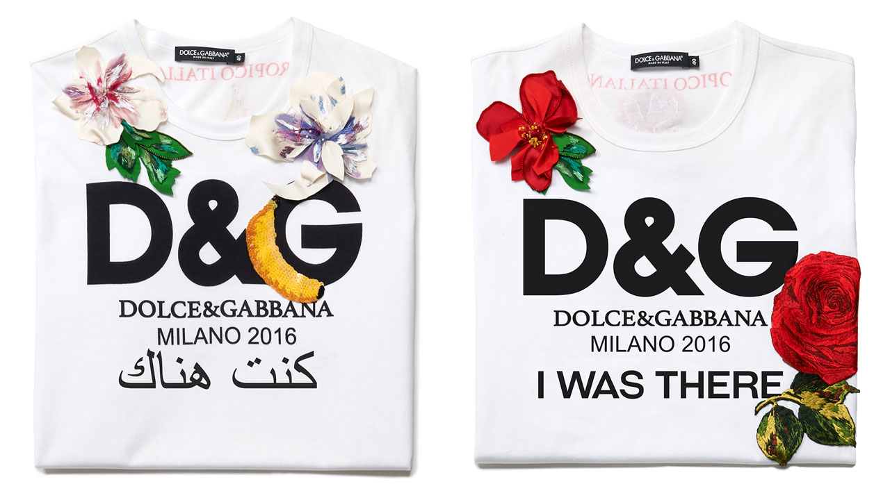 Dolce Gabbana The Real Fake T shirts are ultimate luxury - Grazia