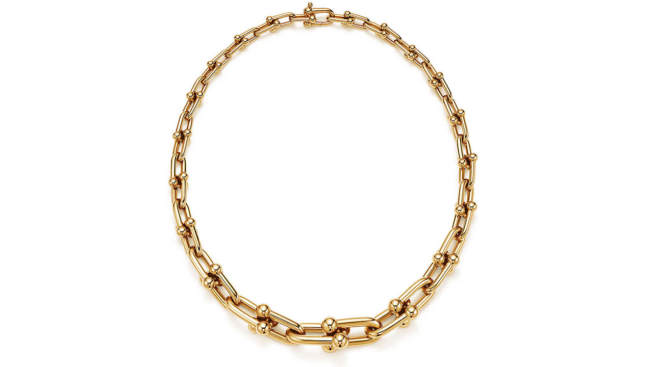 Tiffany & Co. 18kt Yellow Gold Tiffany City Hardwear Wrap Necklace in  Metallic