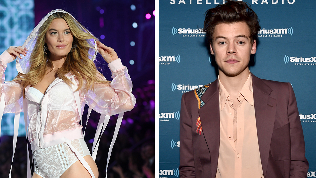 Harry Styles Spotted With Rumoured Girlfriend Victoria S Secret Model Camille Rowe Grazia