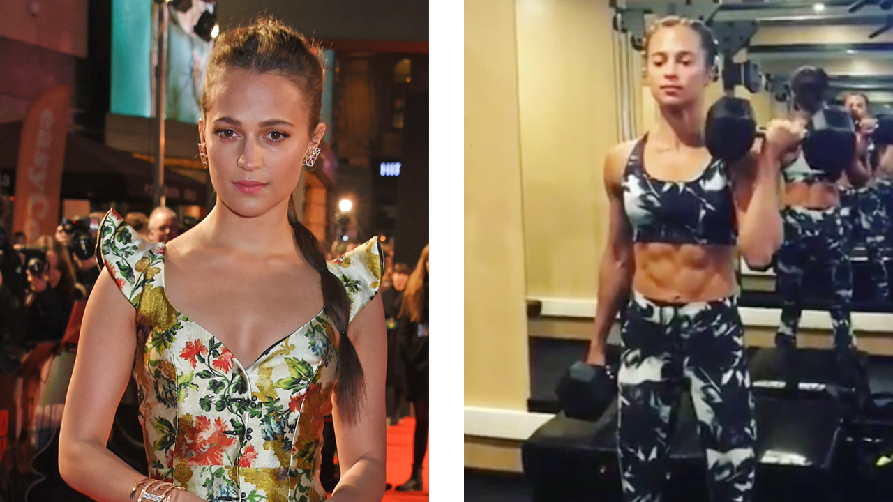 You Need To Watch These Insane Videos Of Alicia Vikander Training For