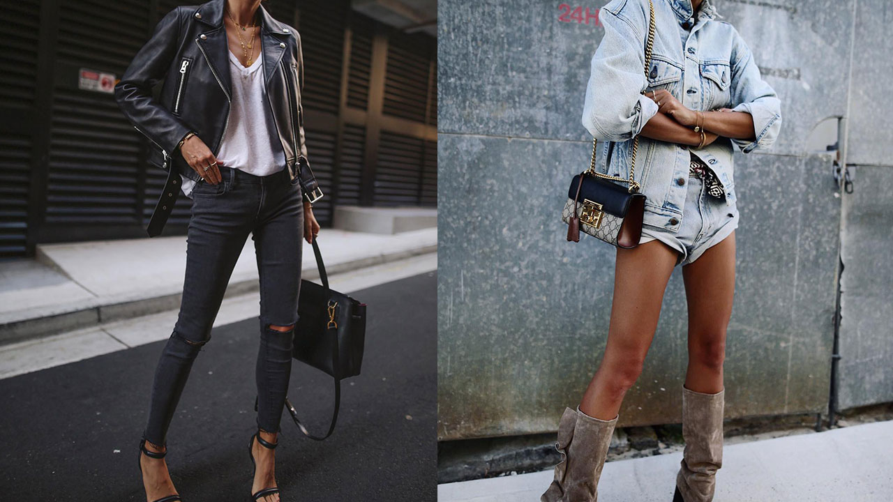 The Jacket Battle Denim Vs Leather. Which Team Are You On?