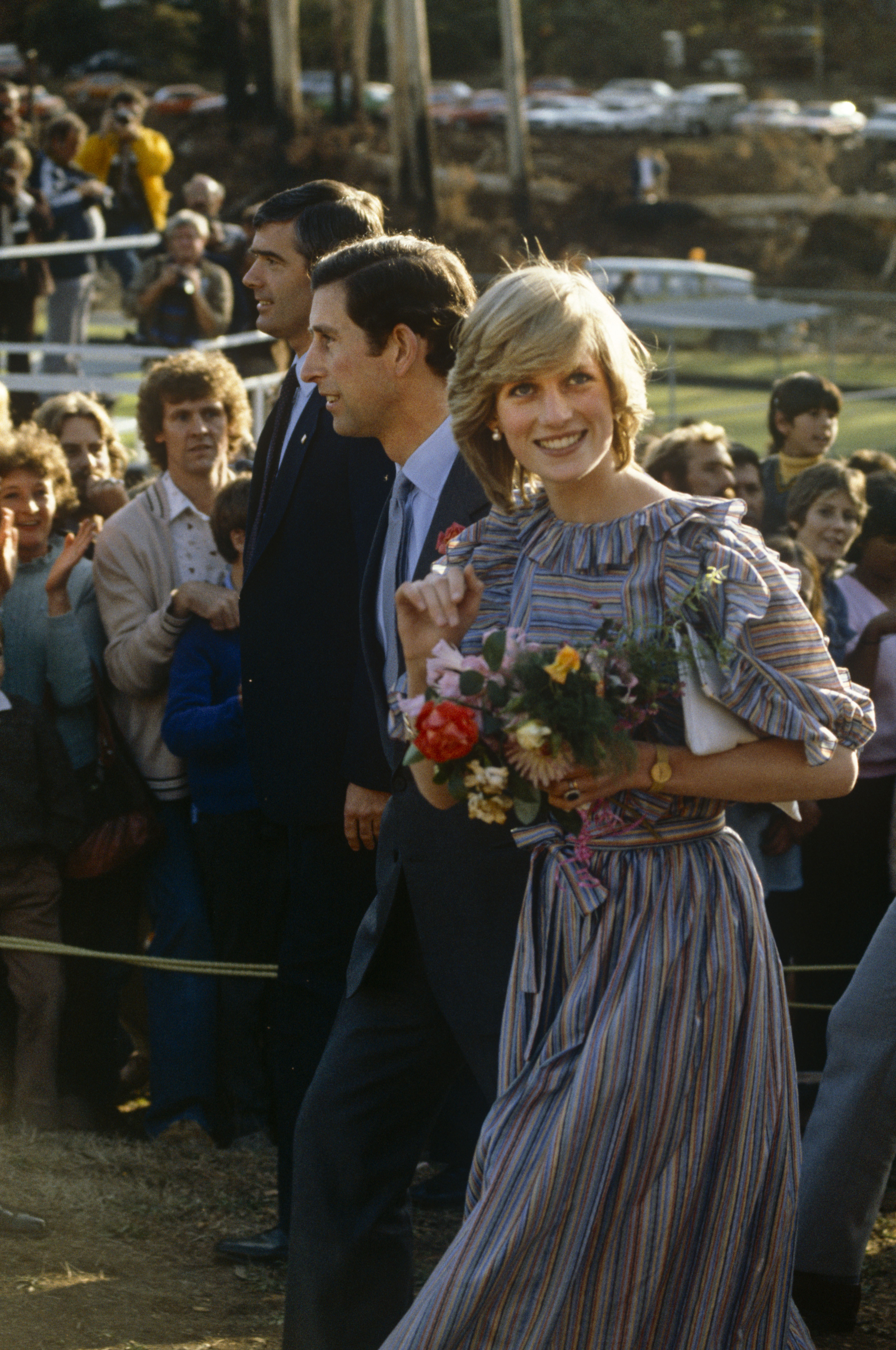 A Look Back At Princess Diana S First Royal Tour Of Australia Grazia