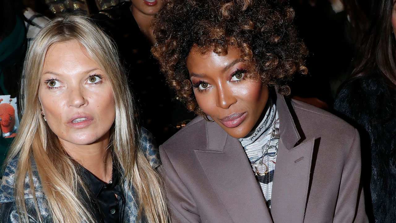 Everyone back to the Ritz'; Kate Moss and Naomi Campbell give