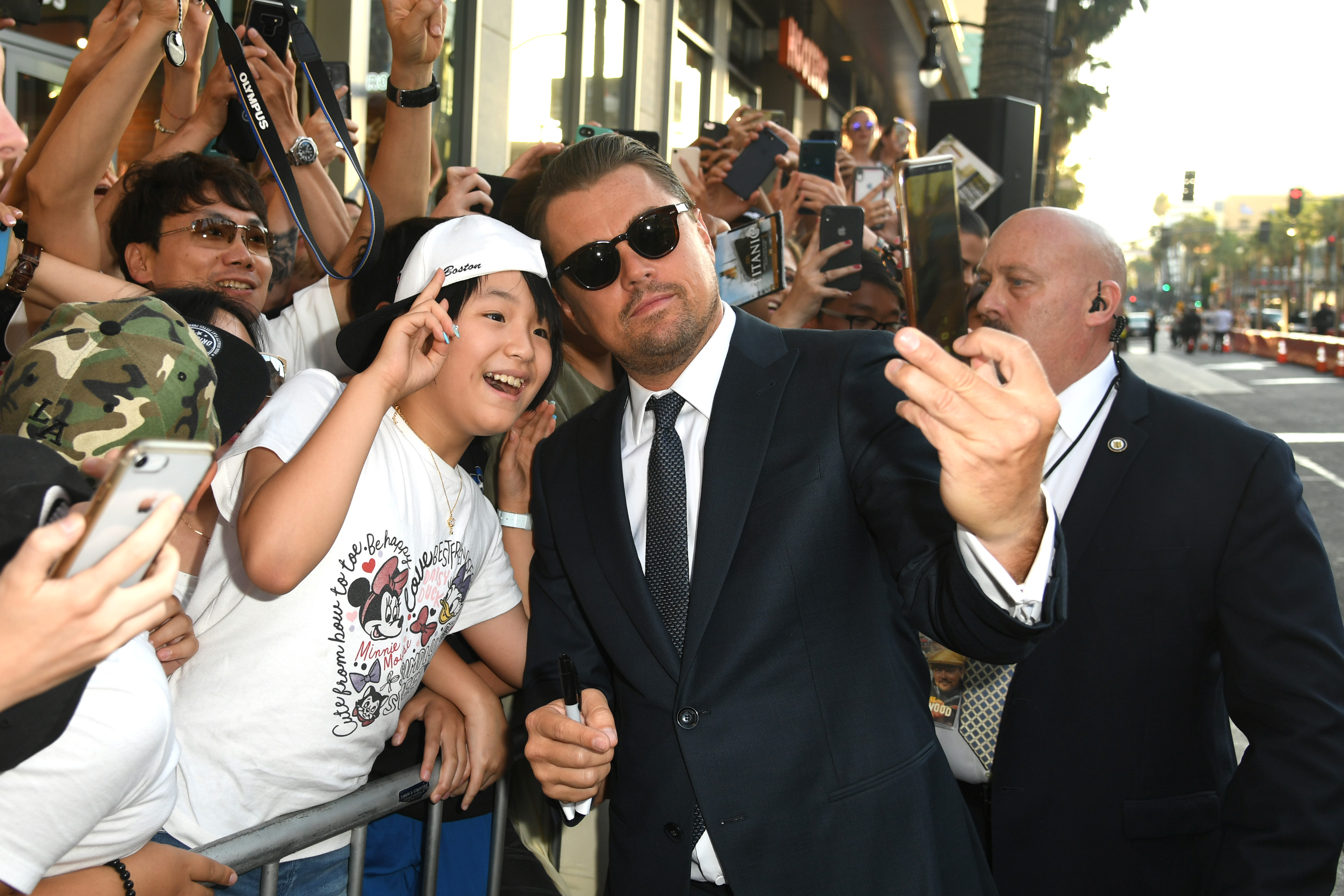 once upon a time in hollywood red carpet premiere