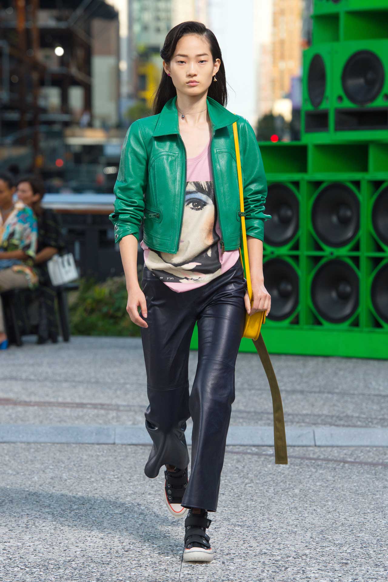 Runway Look 57 in Apple Green main image 1