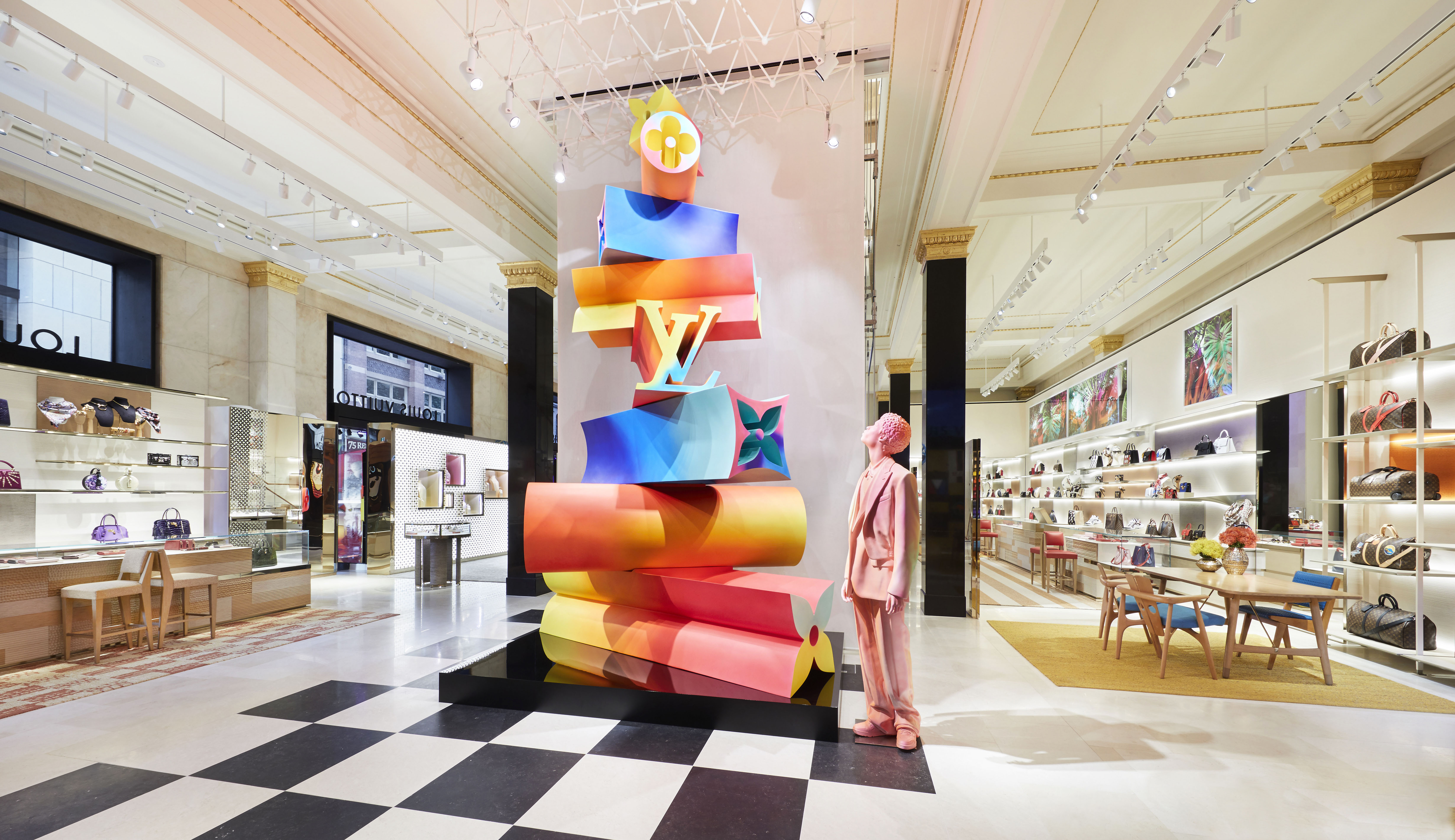 Renovated Louis Vuitton reopens