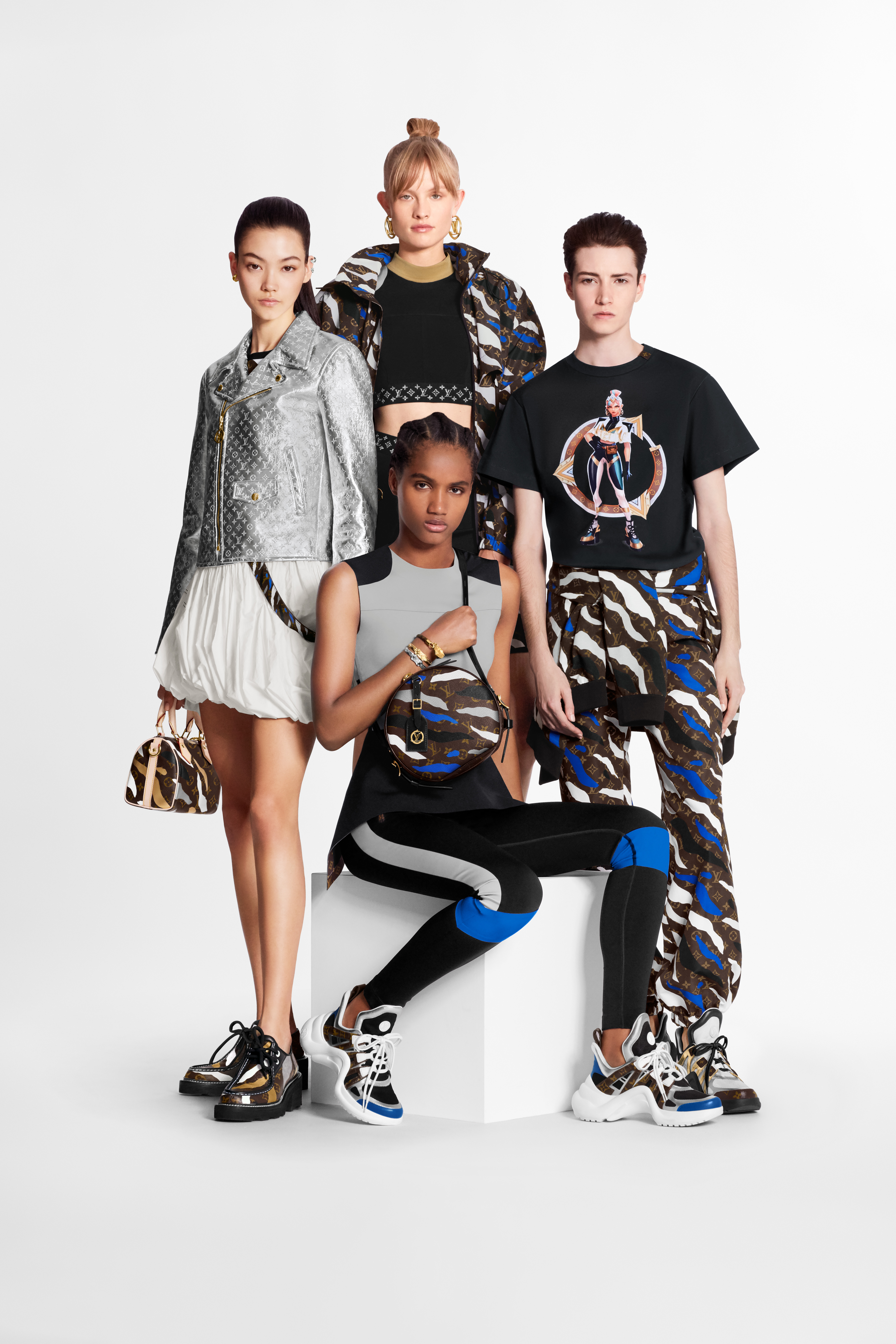 The article: LOUIS VUITTON UNVEILS ITS NEW DIGITAL CAMPAIGN DEDICATED TO  THE LV ARCHLIGHT SNEAKER COLLECTION.