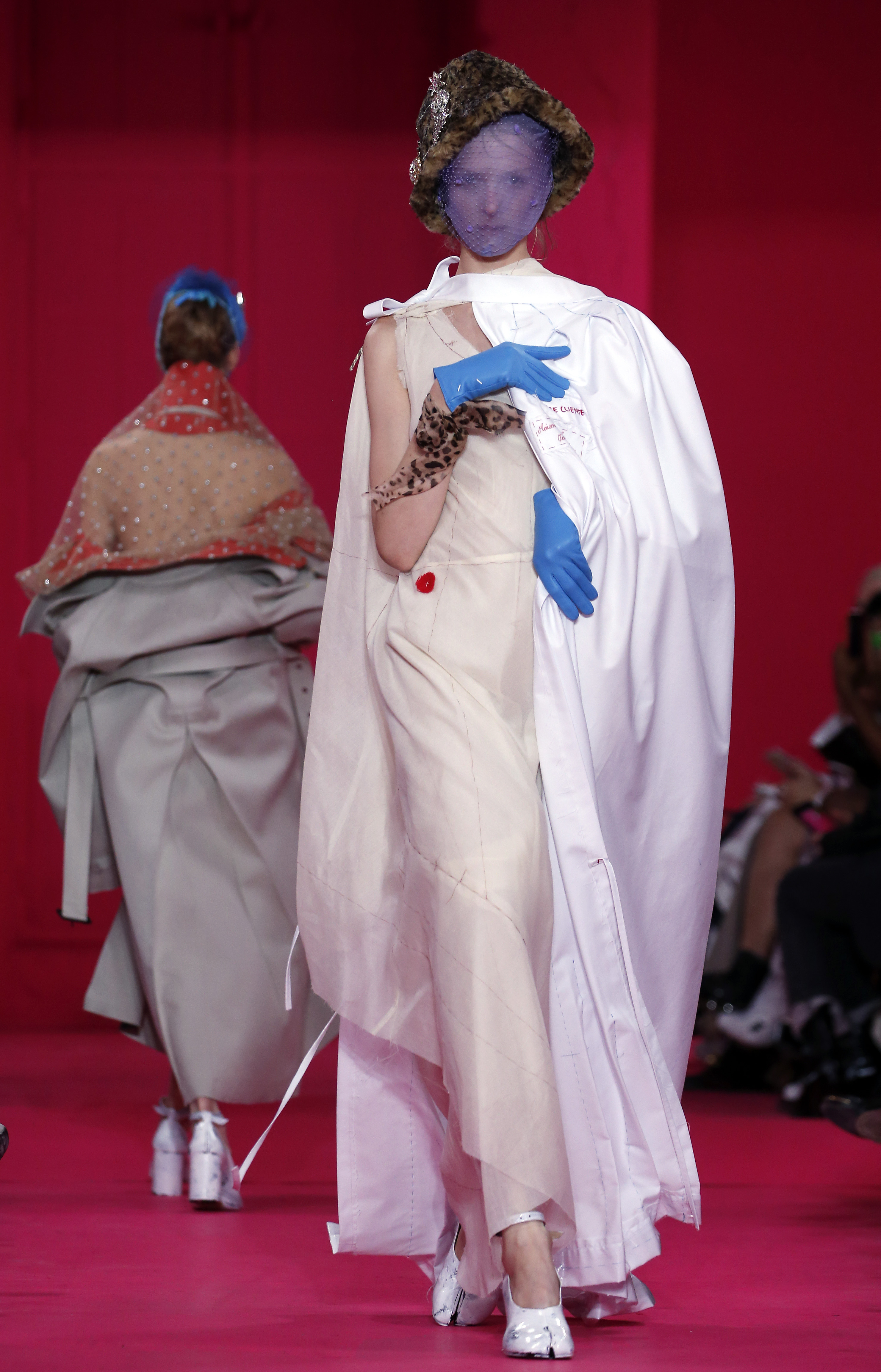 Galliano returns to fashion with Margiela couture collection