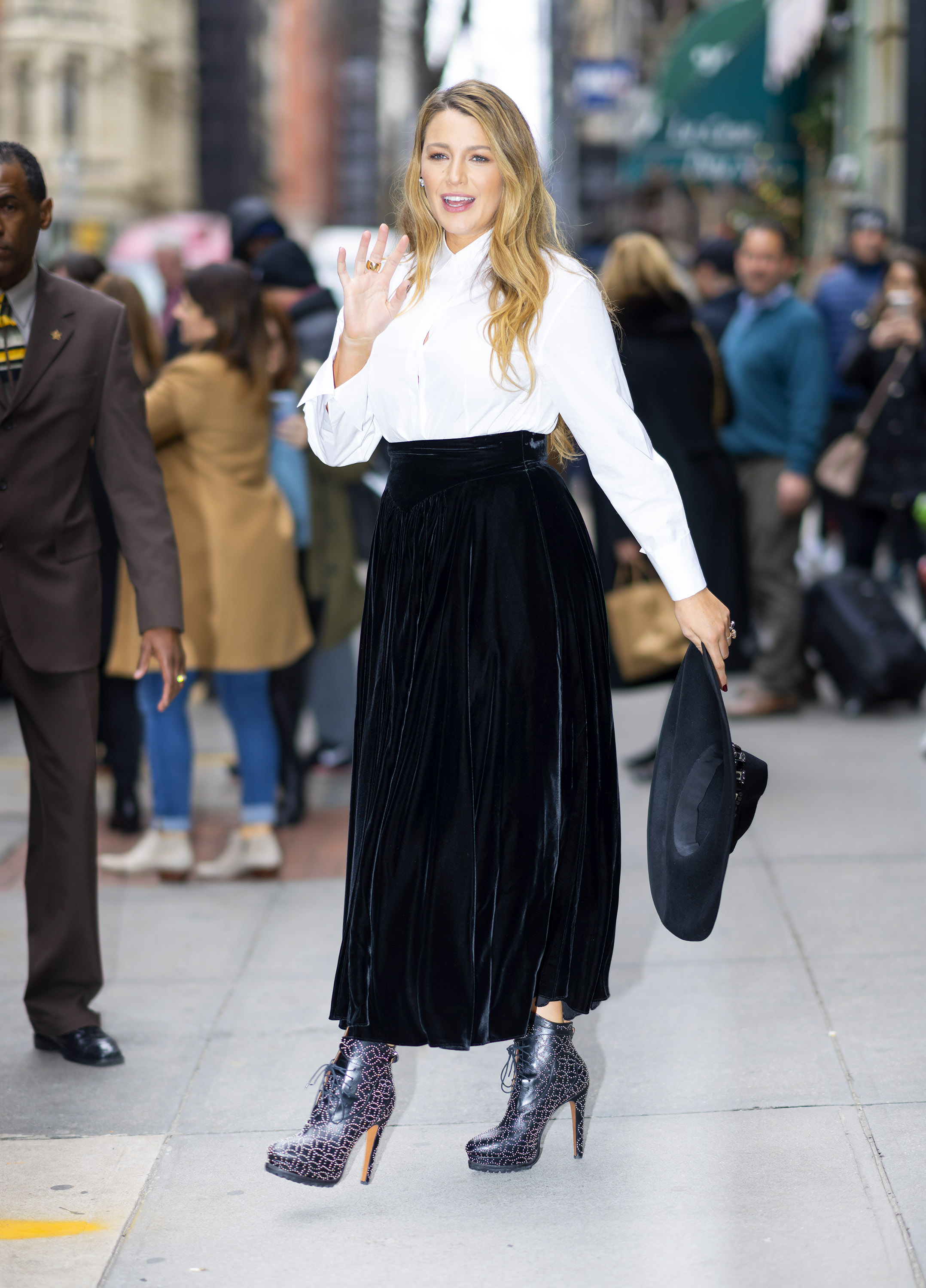Fendi, Max Mara, And More: Blake Lively Is Back To Her Sartorial