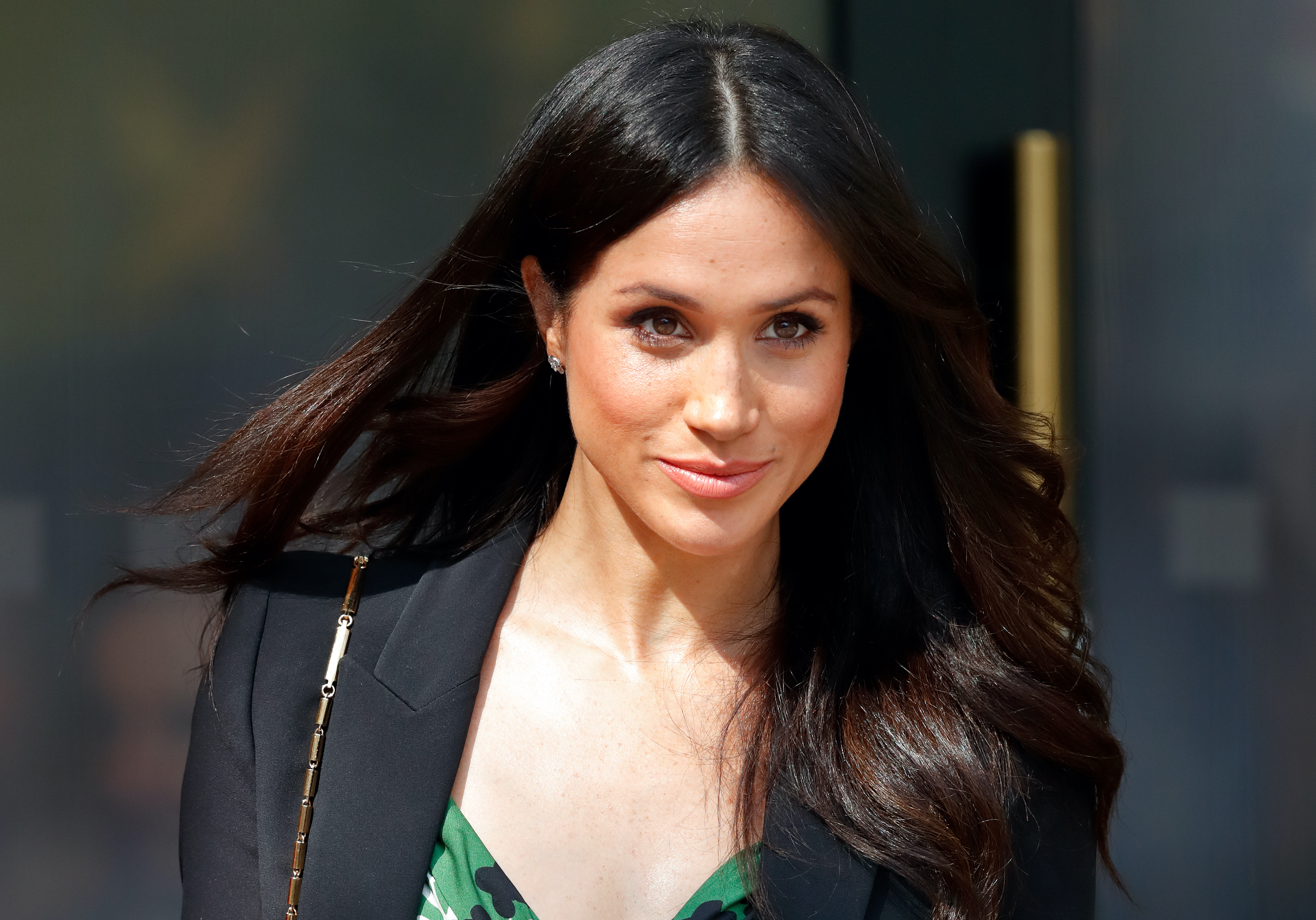 Meghan Markle Wears Custom Brandon Maxwell For Her First Royal Outing Since  March