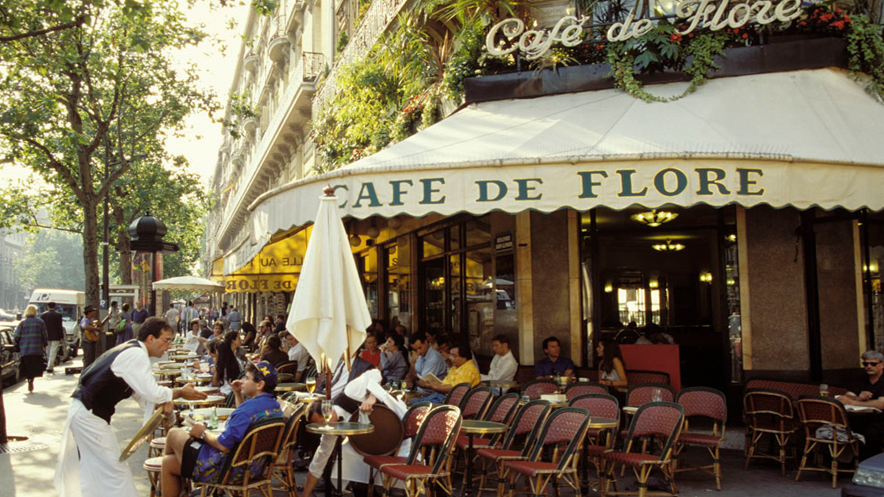 Кафе де париж. Кафе де Флор Париж. Кафе де Флор кафе в Париже. Сен-Жермен-де-пре кафе. Cafe de Paris в Париже.