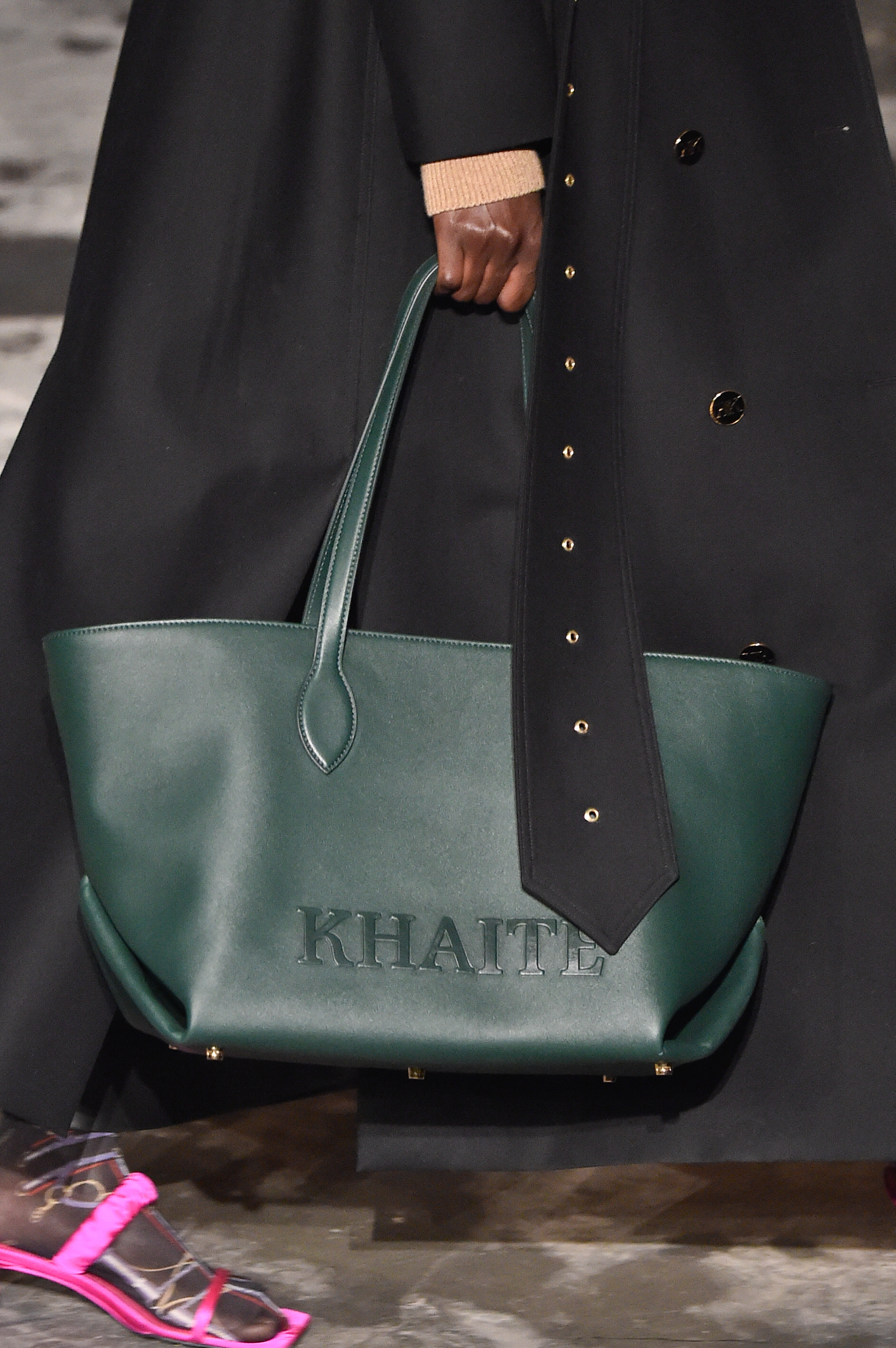A Closer Look at the Handbags That Debuted on Khaite's Runway Tonight