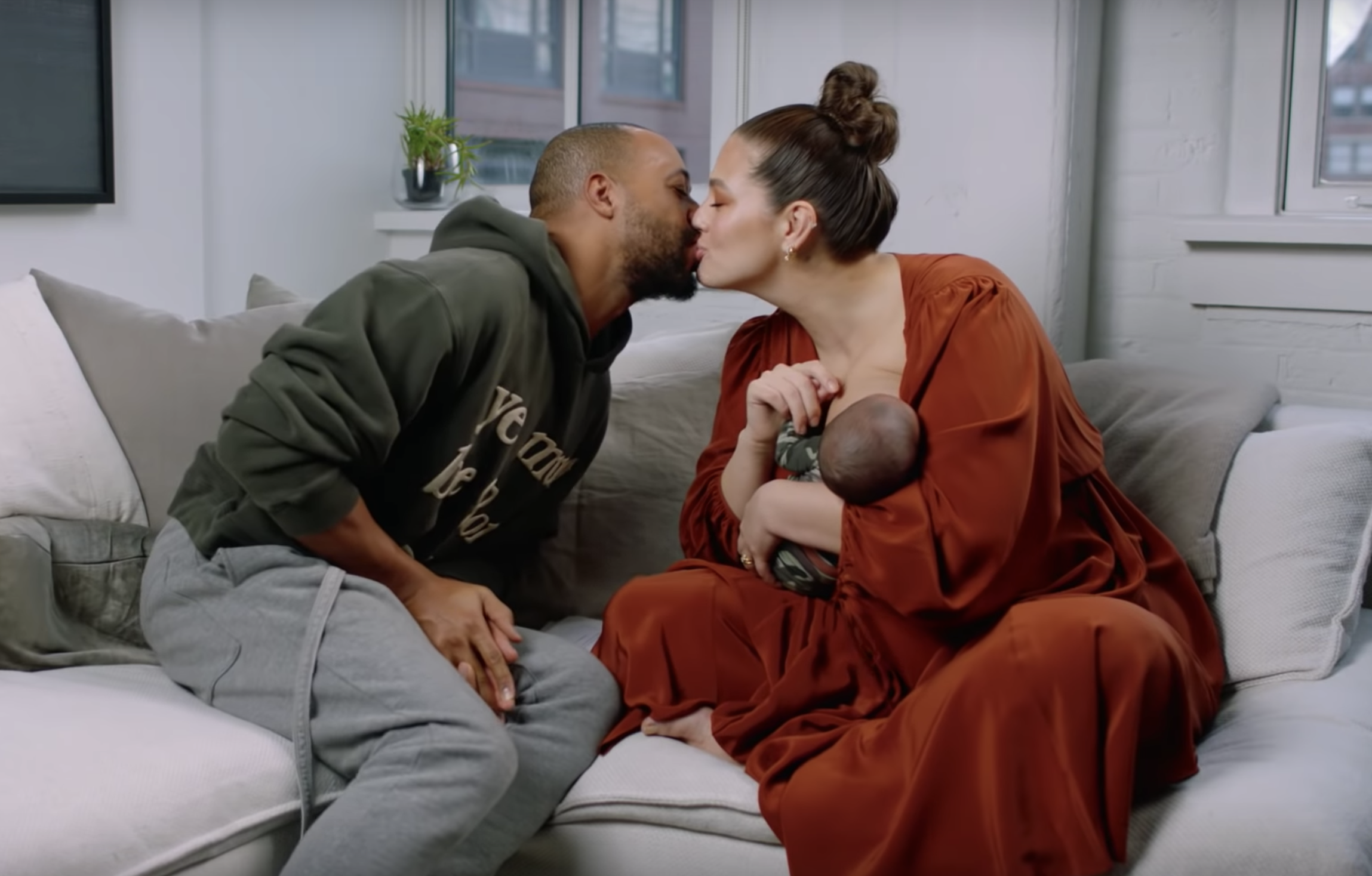 Ashley Graham Reveals Her Newborn Baby Boy And His Name In Video
