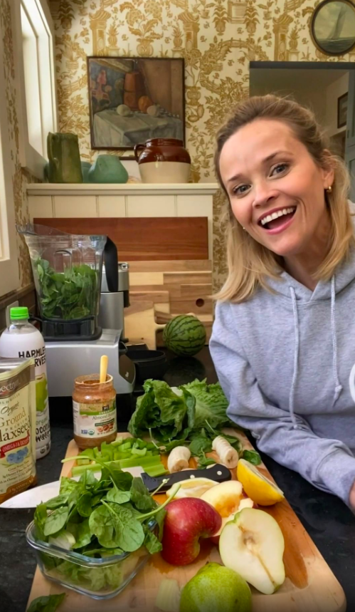 Reese Witherspoon's green smoothie