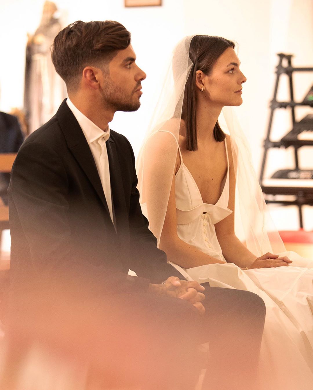 Inside Model Vittoria Ceretti's Simple Seaside Wedding Grazia