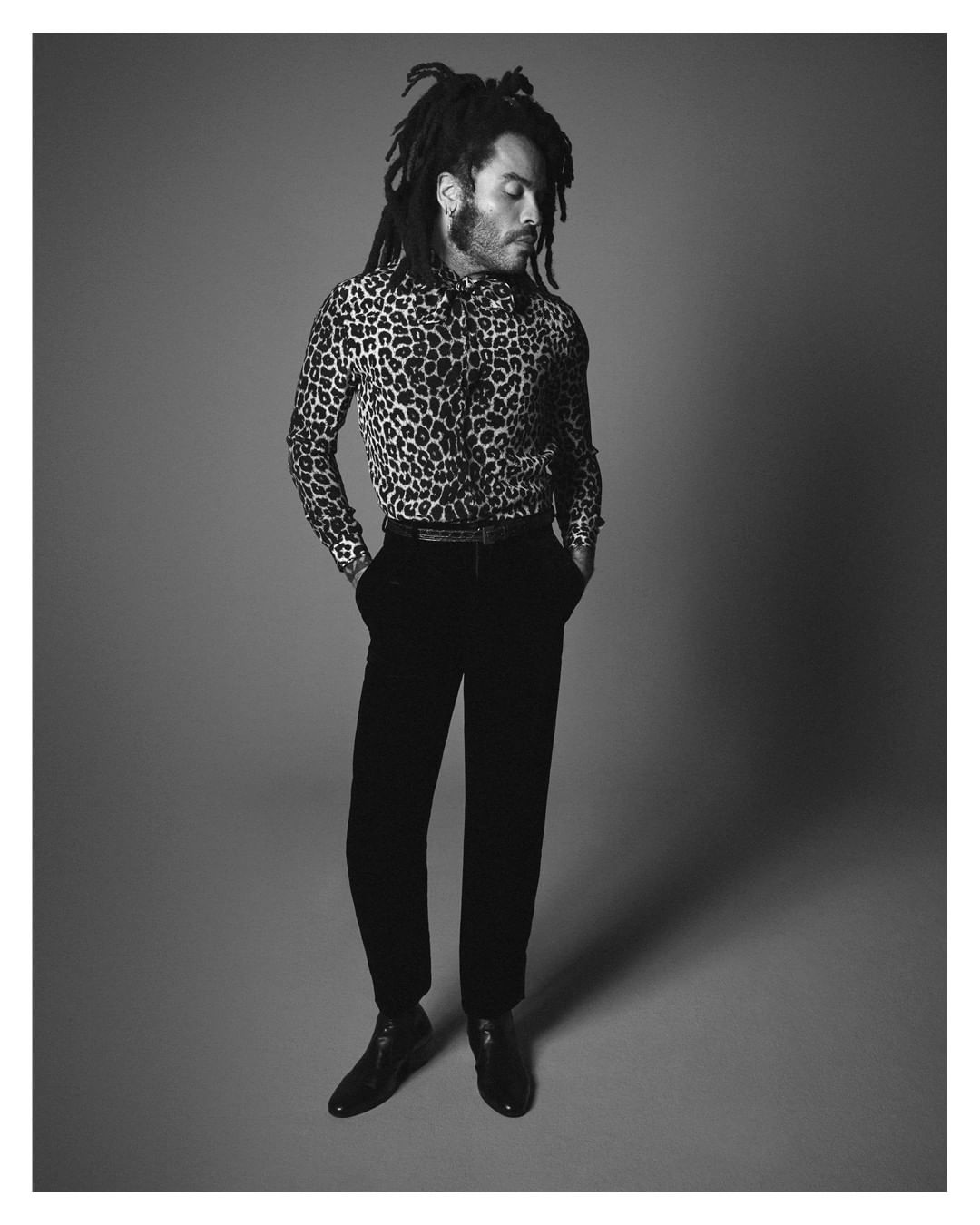 Lenny Kravitz for YSL Fall Winter 20 photographed by David Sims