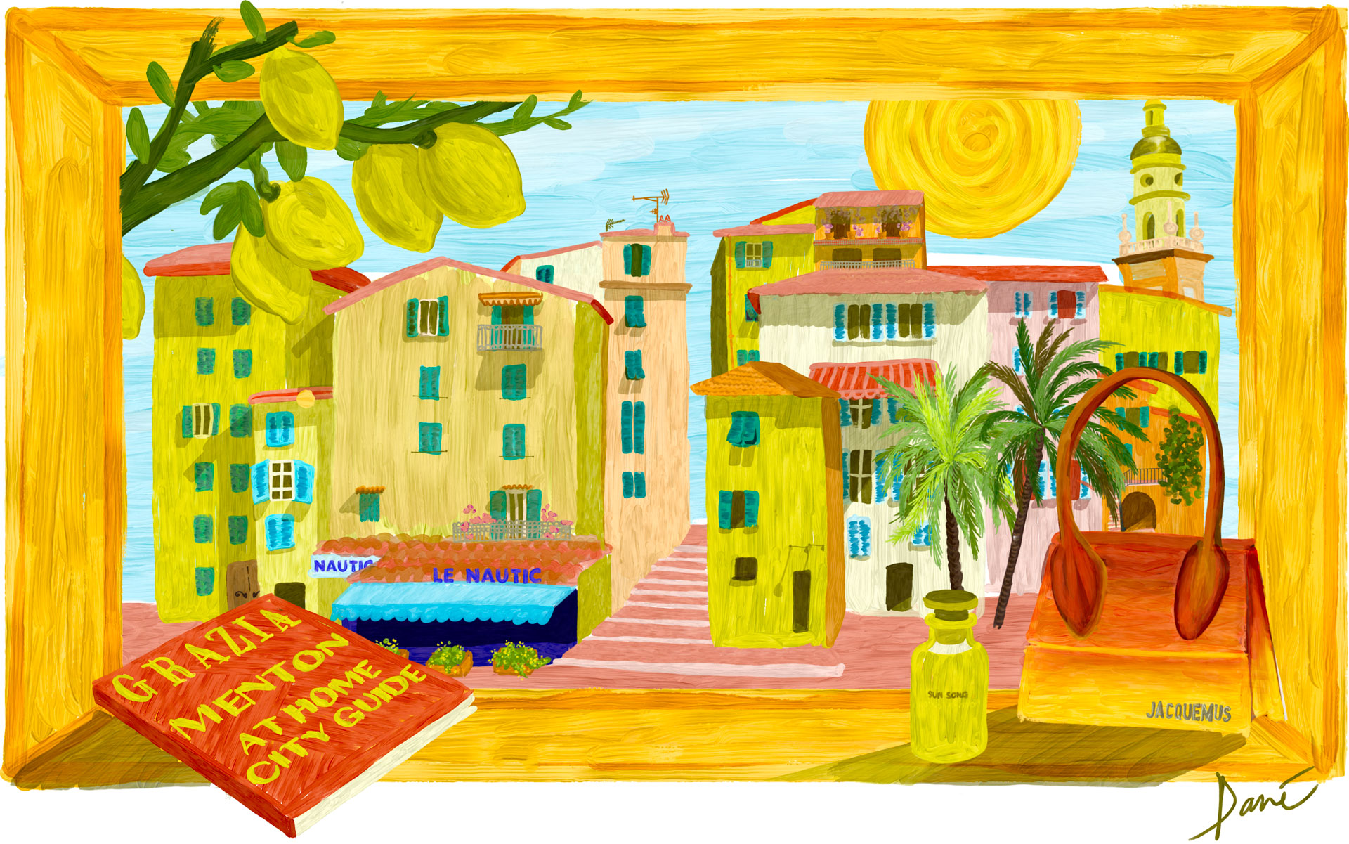 Grazia's At Home City Guide To Menton - Grazia