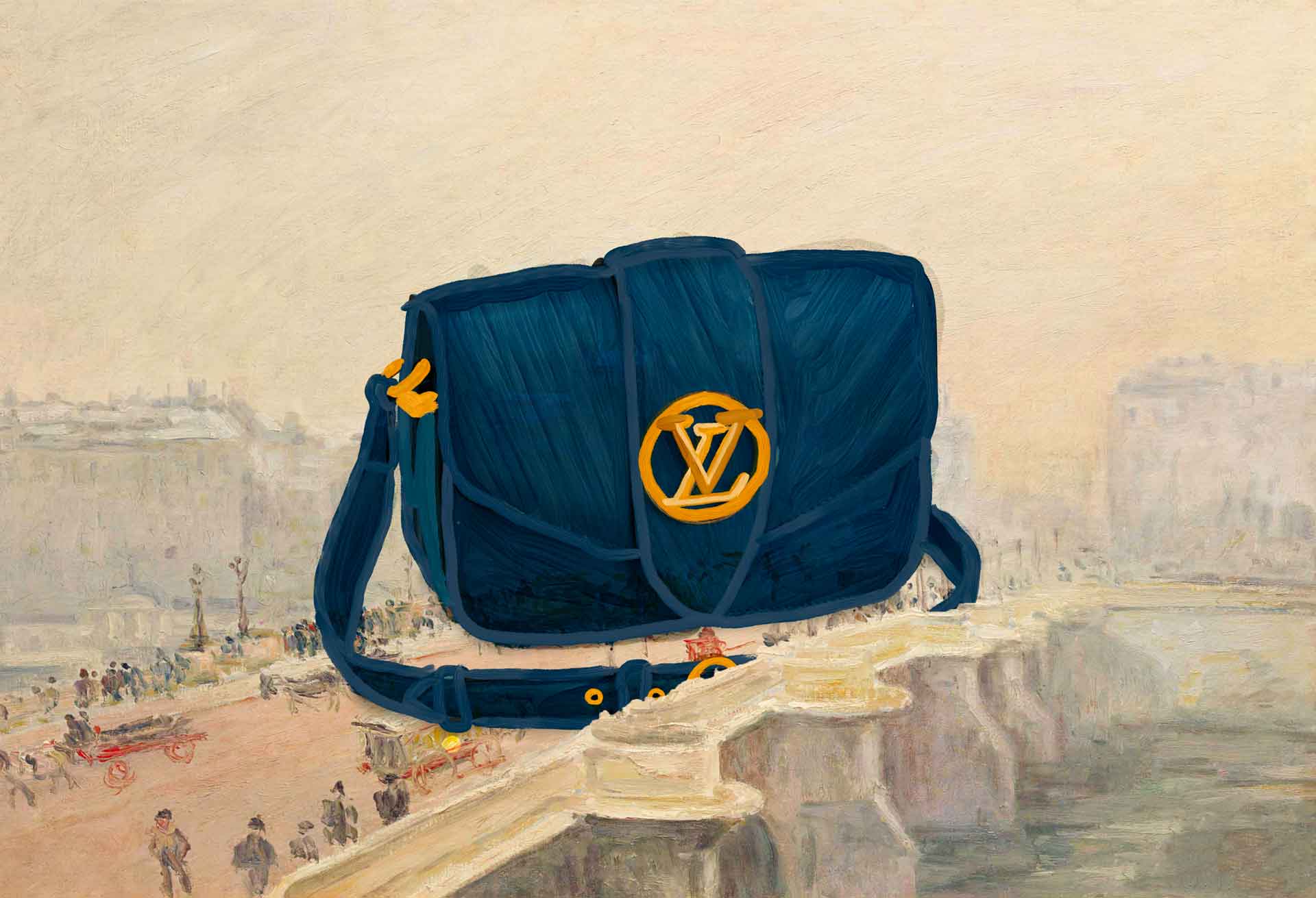 Tio Gilito - Louis Vuitton Edition by JoGis Art (2020) : Painting