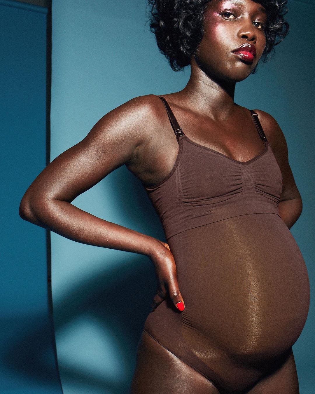 Kim Kardashian Is Launching Skims Maternity - Grazia USA