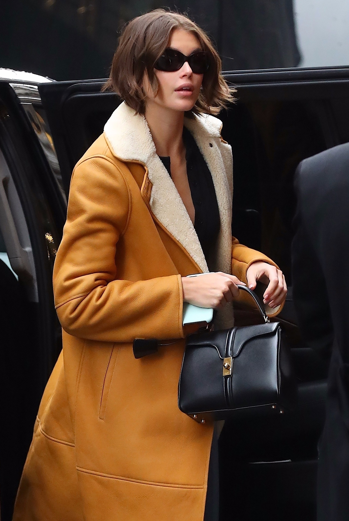 Kaia Gerber Is the Face of CELINE's New Cuir Triomphe Bag