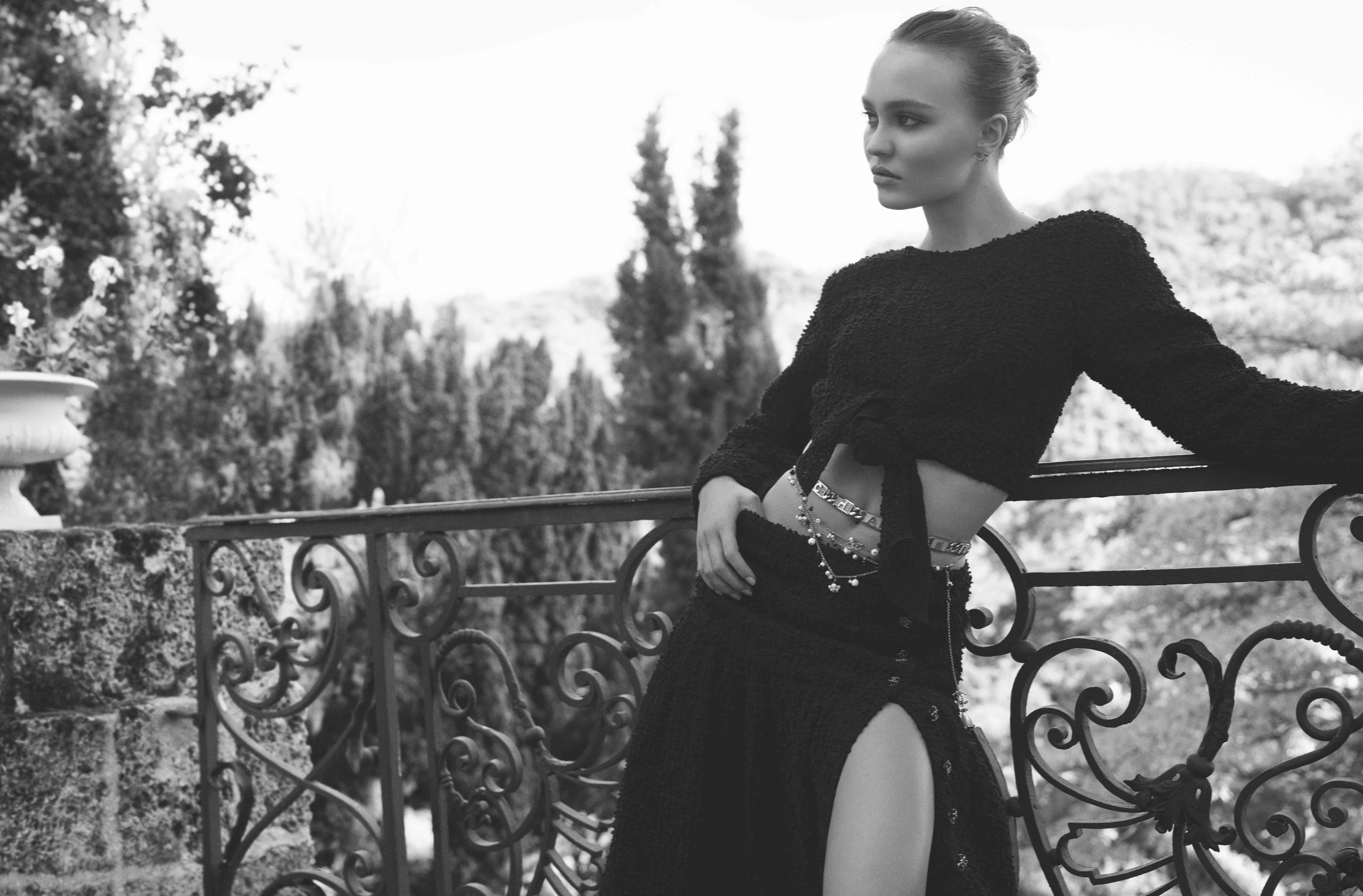 Chanel Cruise 2021 Lily-Rose Depp