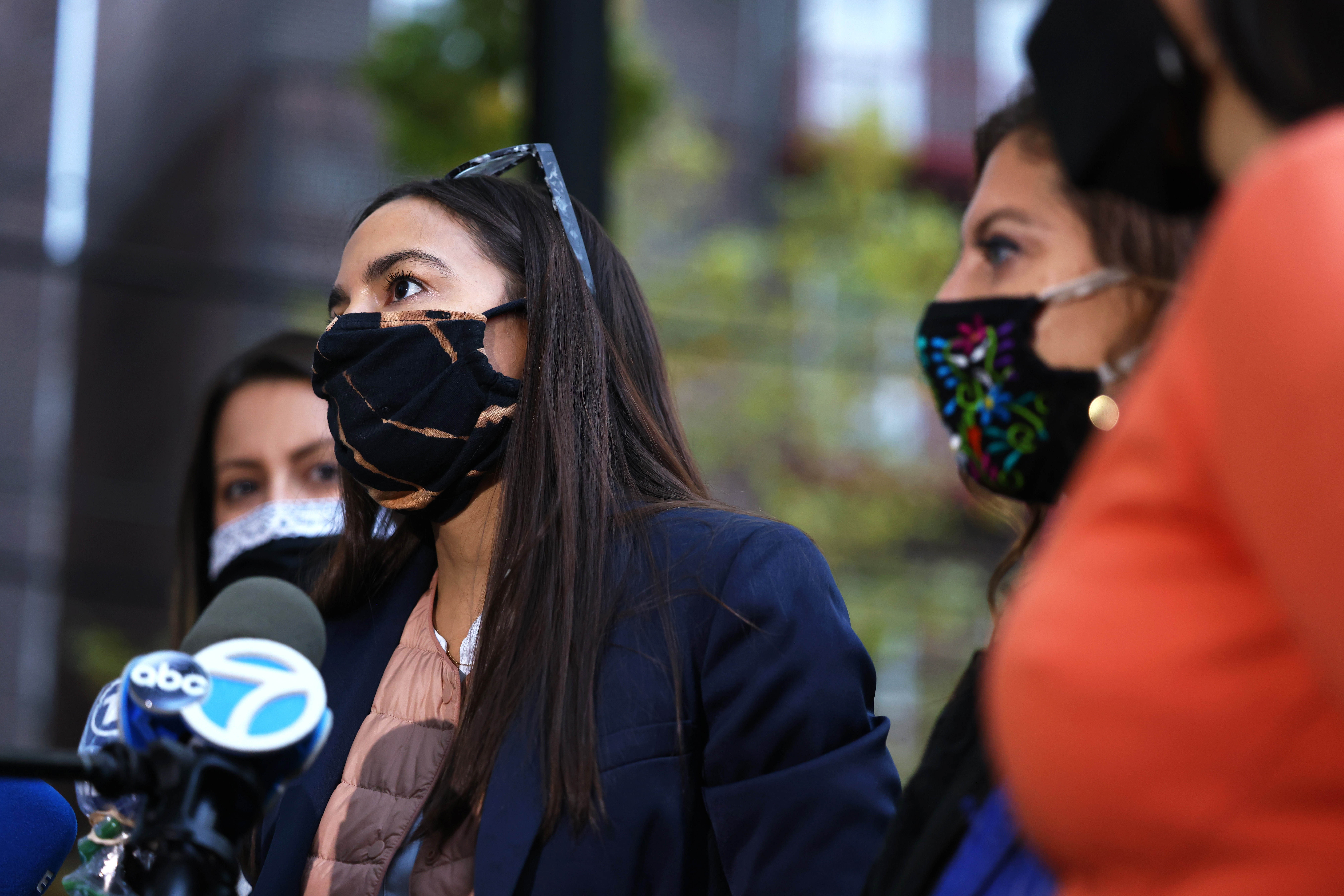 The Sustainable, Affordable Tie-Dye Face Masks AOC Loves