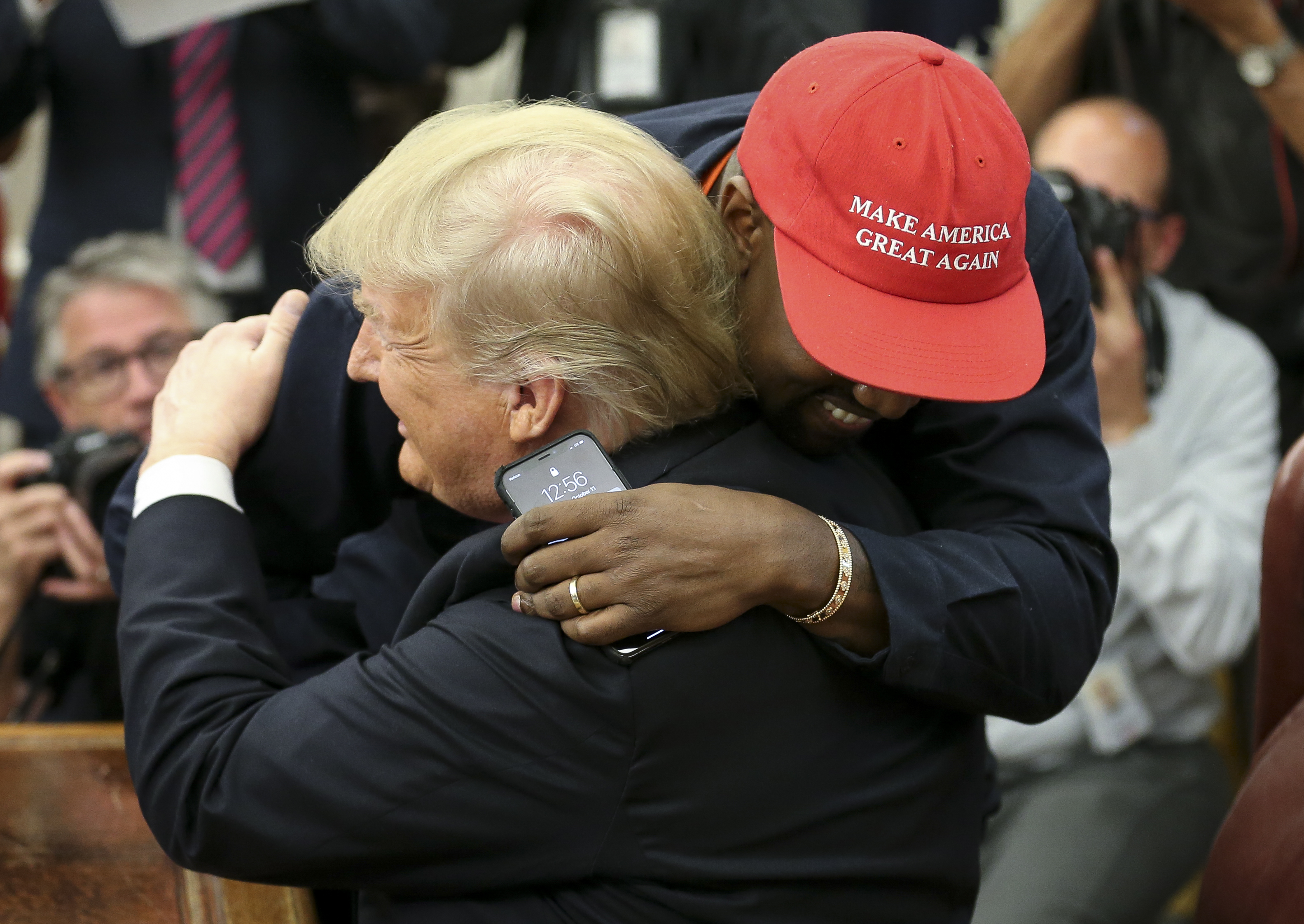 Kanye West MAGA Hat Donald Trump