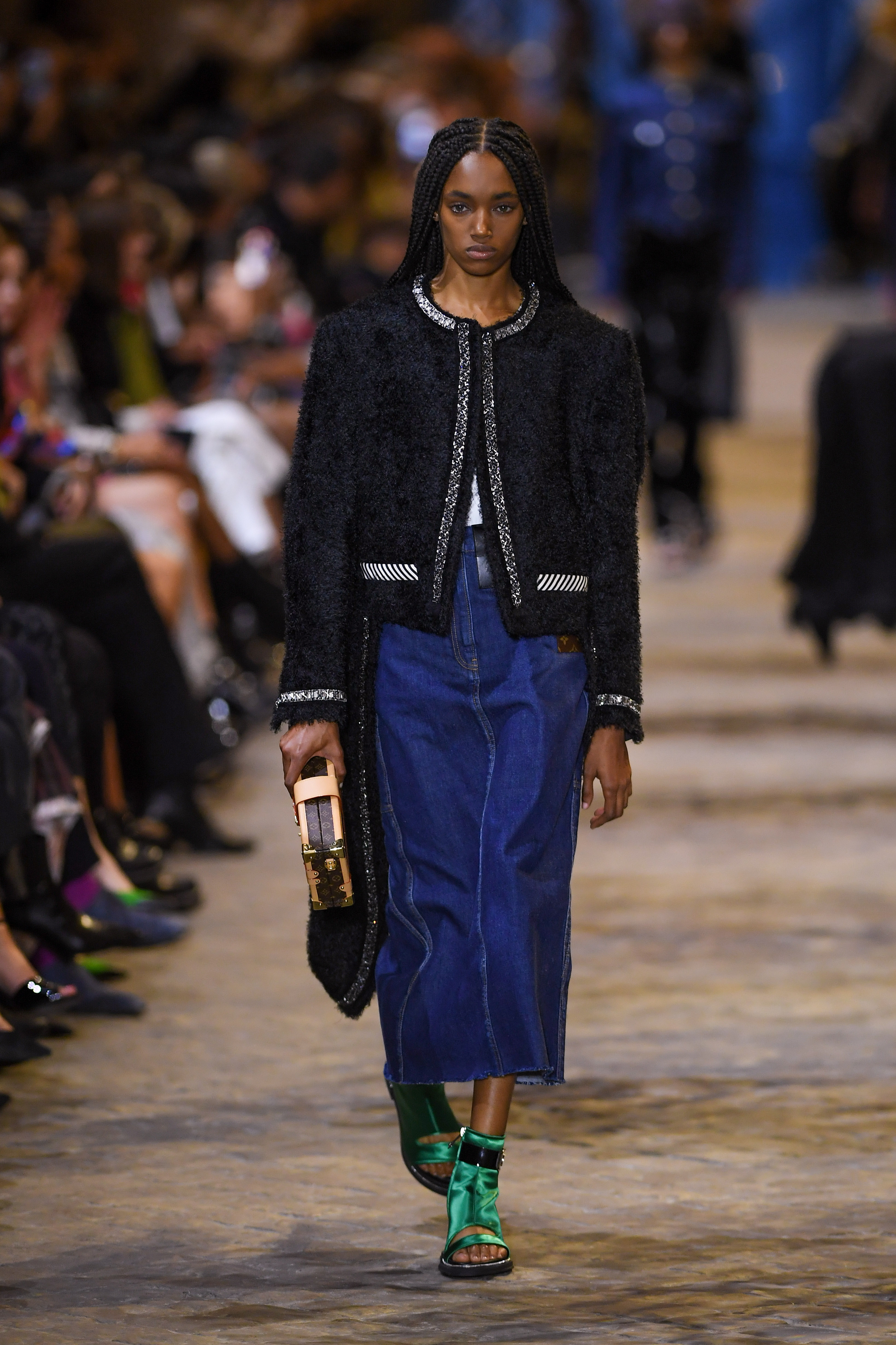 Louis Vuitton goes back to basics with a return to glamour and grace, Paris fashion week