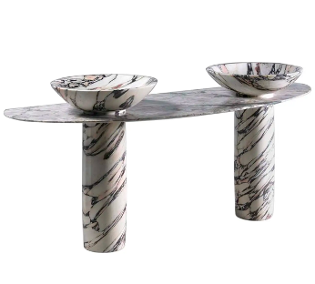 Double Console Marble