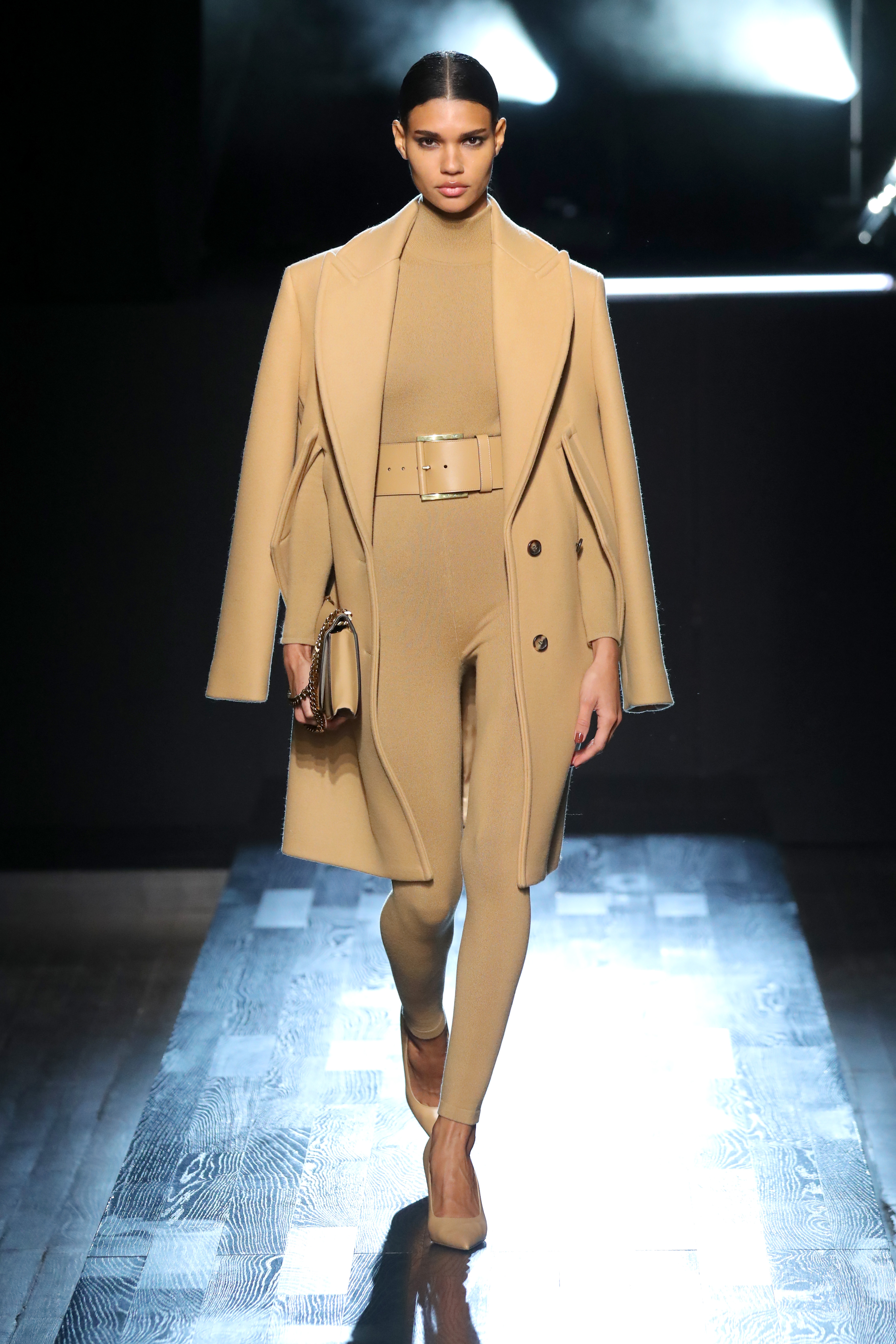 Michael Kors Collection's Tonal FW'22 Show Was Anything But Beige