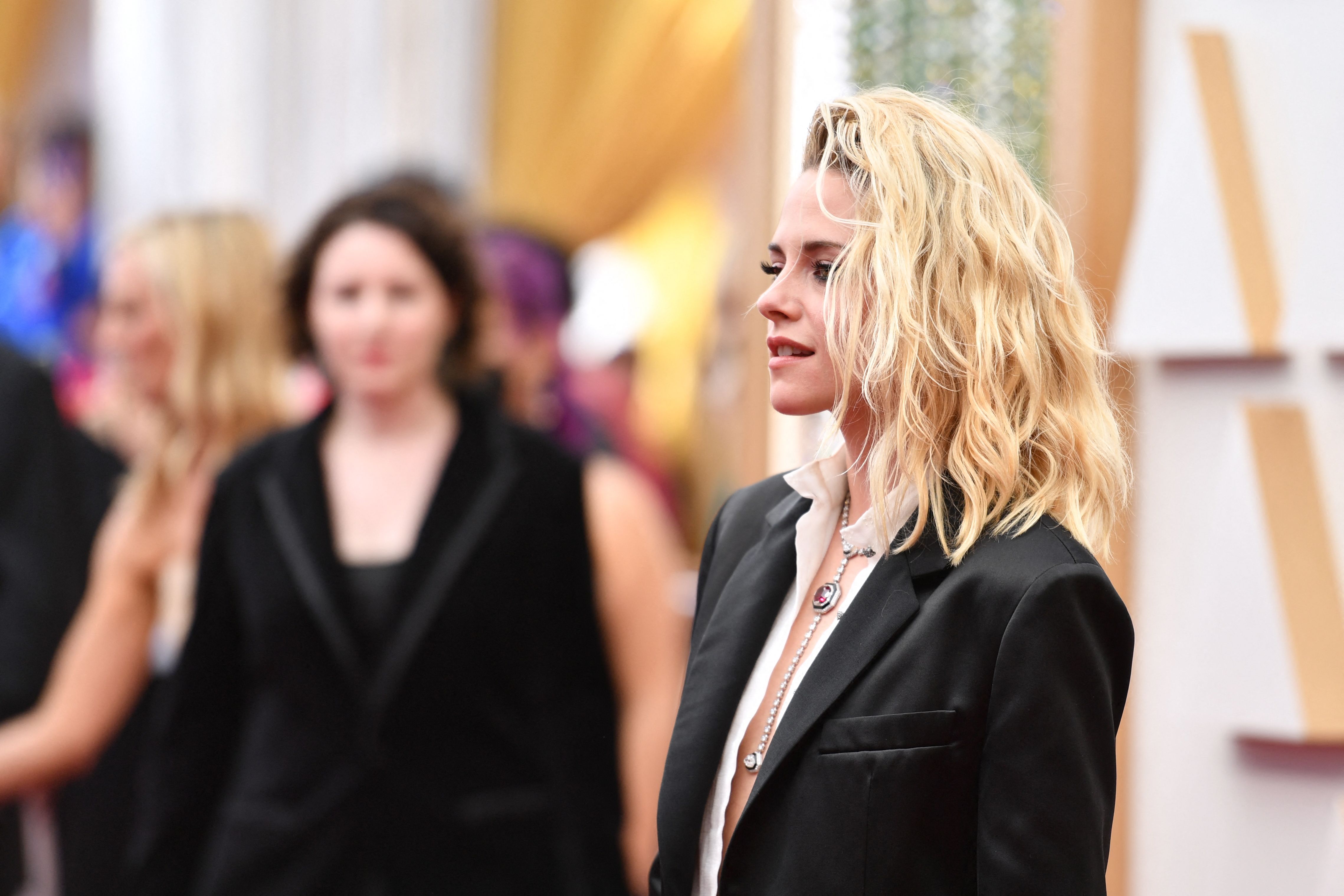 Oscars 2022: Kristen Stewart Opts For Chanel Shorts At Her First