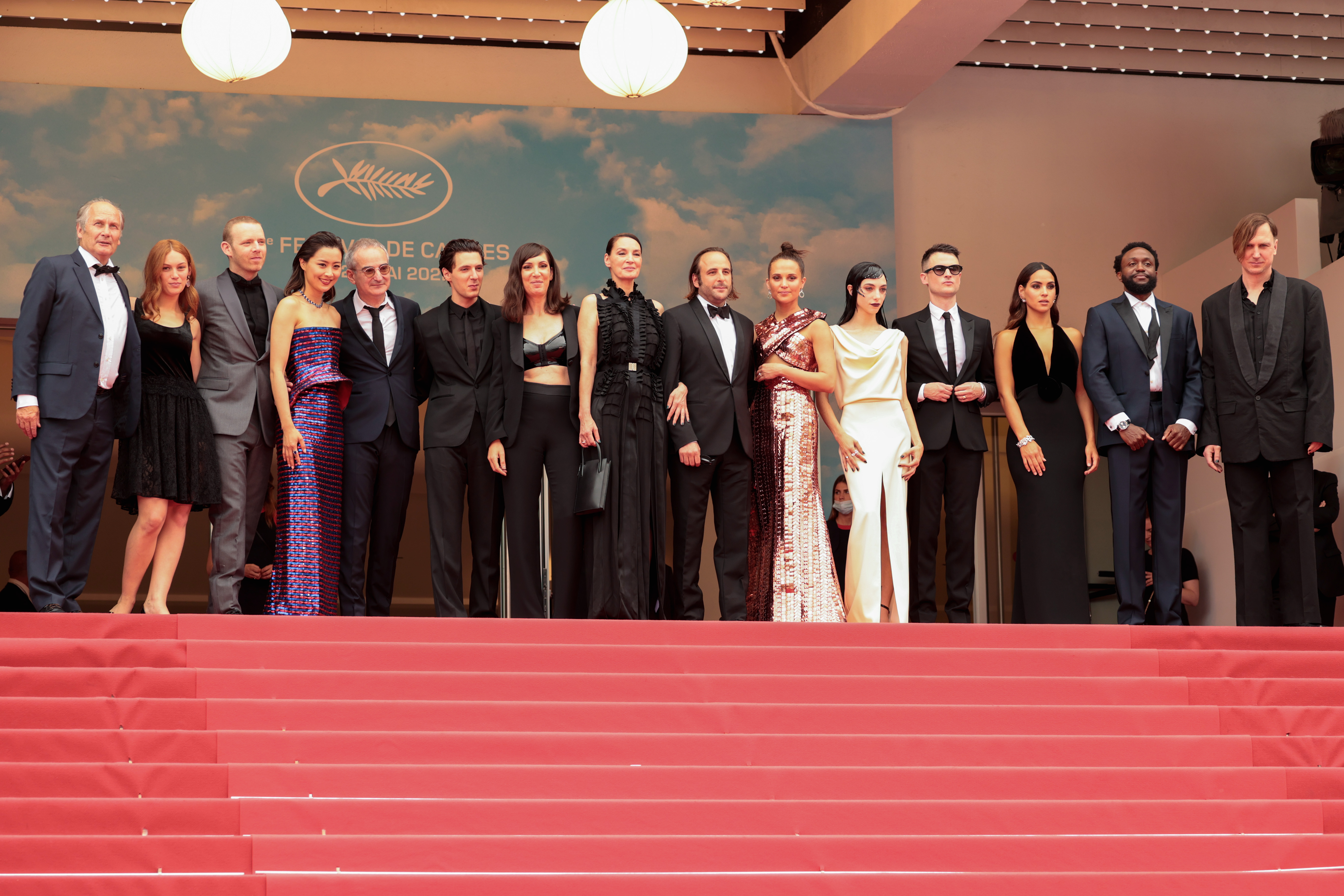 Alicia Vikander and Michael Fassbender Walk Red Carpet at Cannes