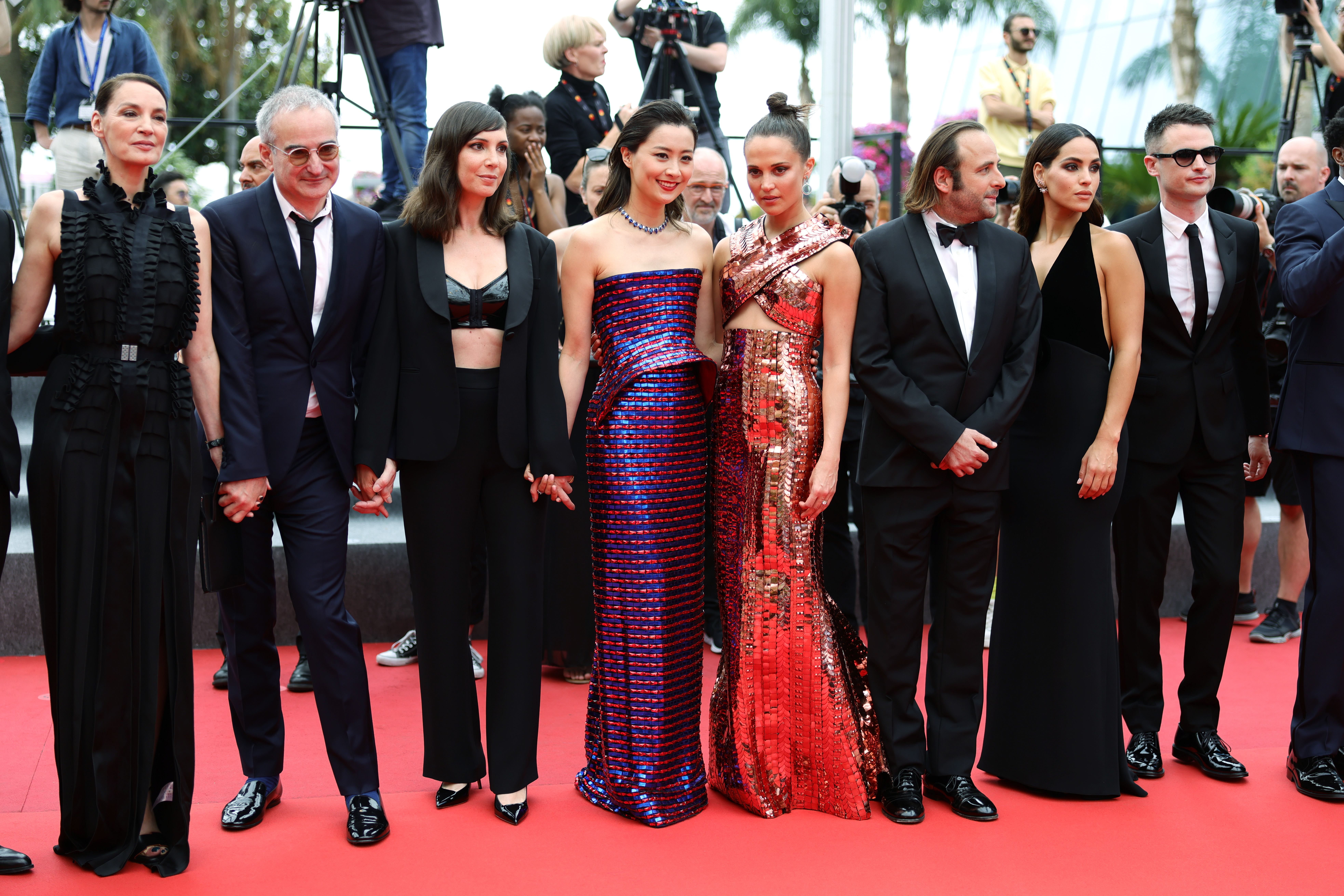 Alicia Vikander Attends Cannes 2022 Irma Vep Screening In Louis Vuitton