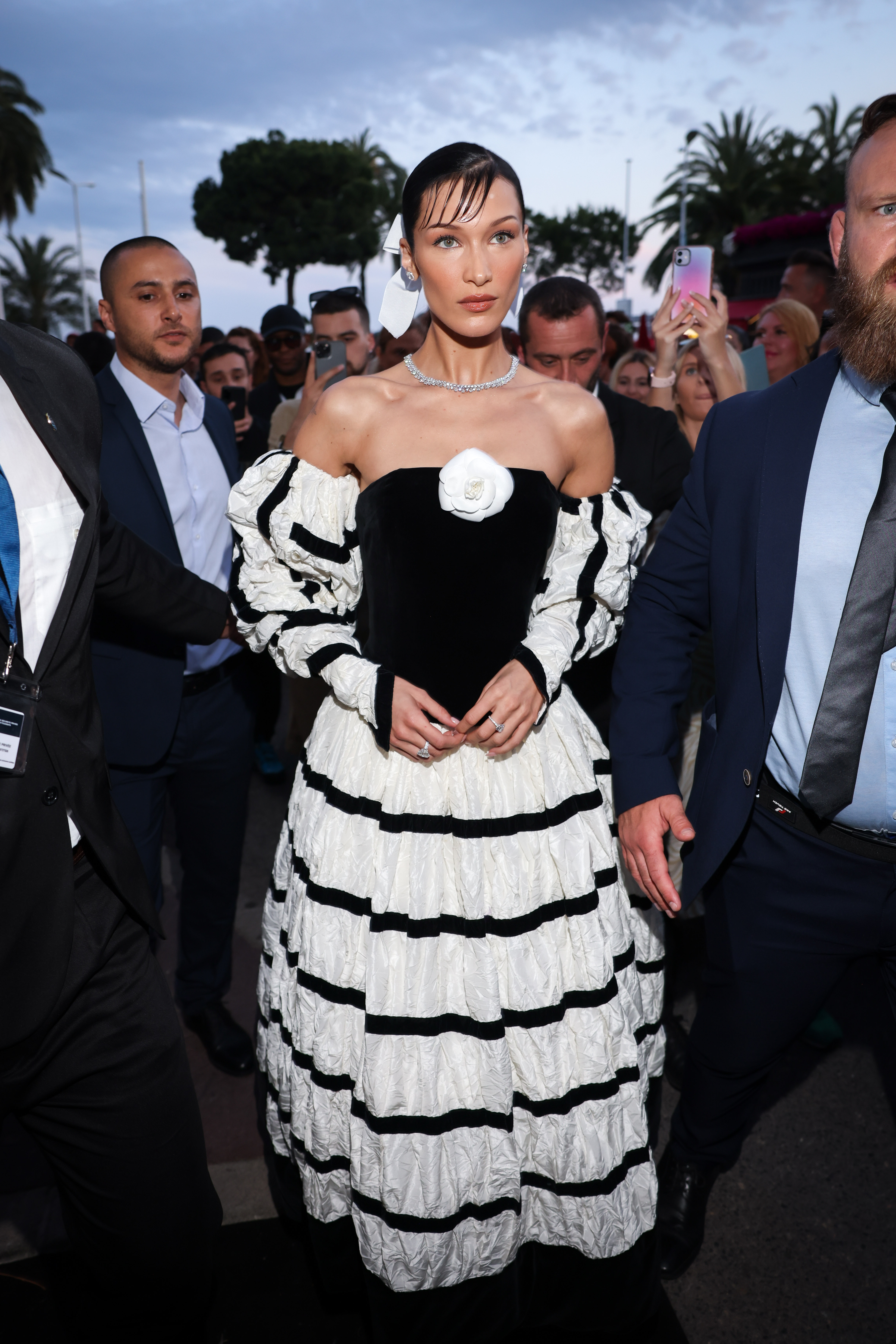 Bella Hadid wore the perfect vintage Chanel dress