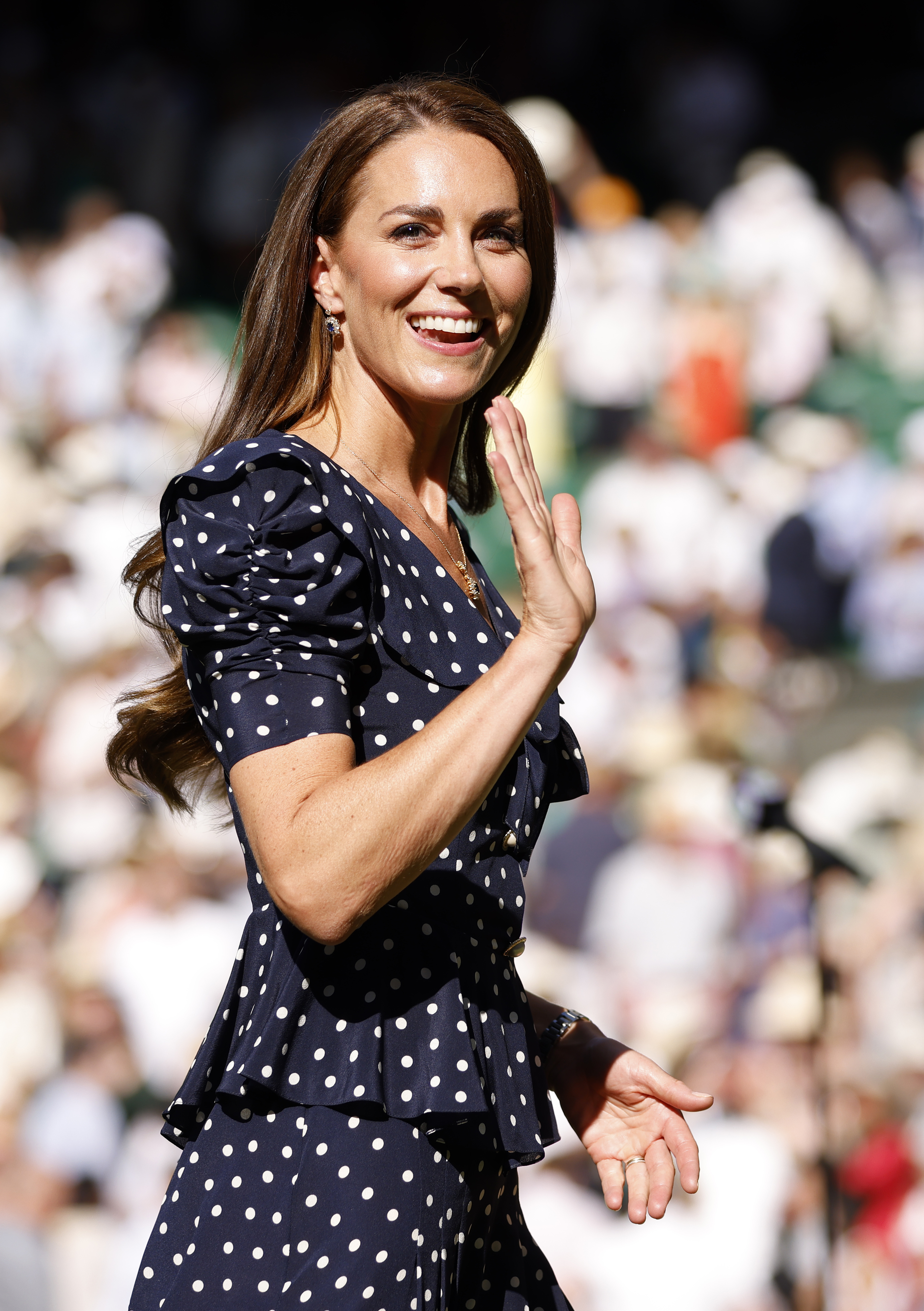 Kate Middleton Wore Alessandra Rich On The Final Day Of Wimbledon