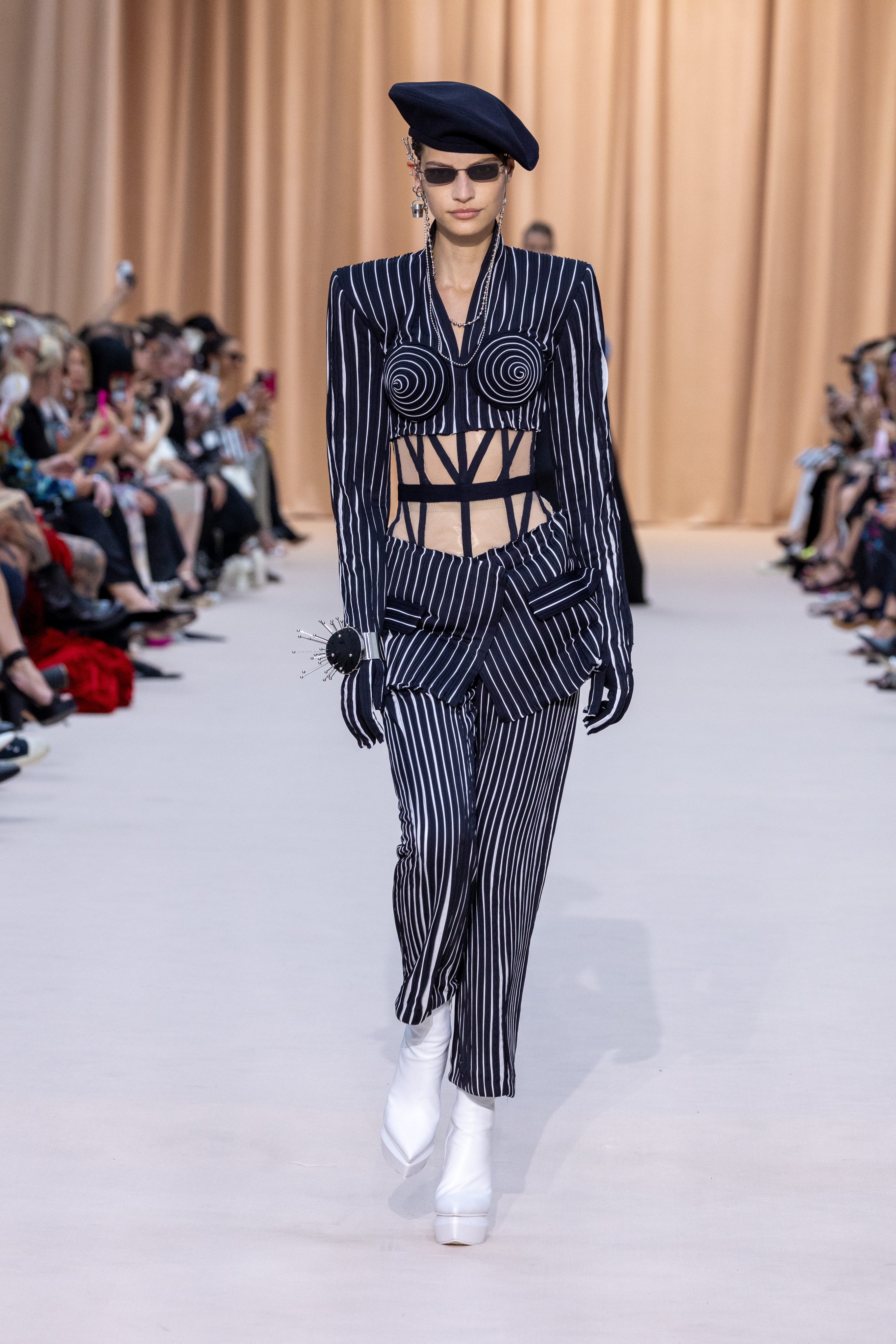 Olivier Rousteing Designs a Loving Tribute to Jean-Paul Gaultier