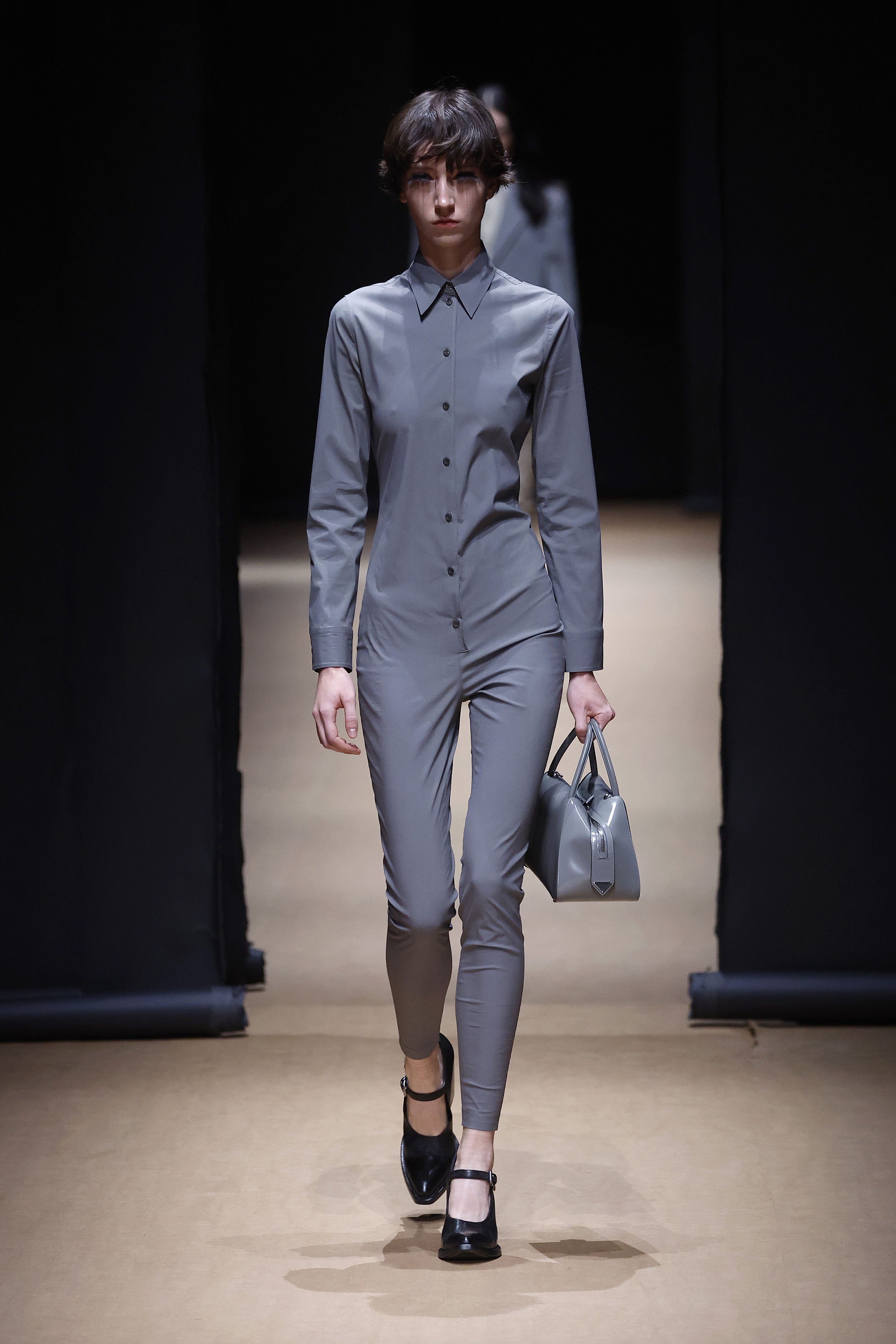 At Prada, Delicacy And Roughness Are Deftly Presented With Paper-Based ...