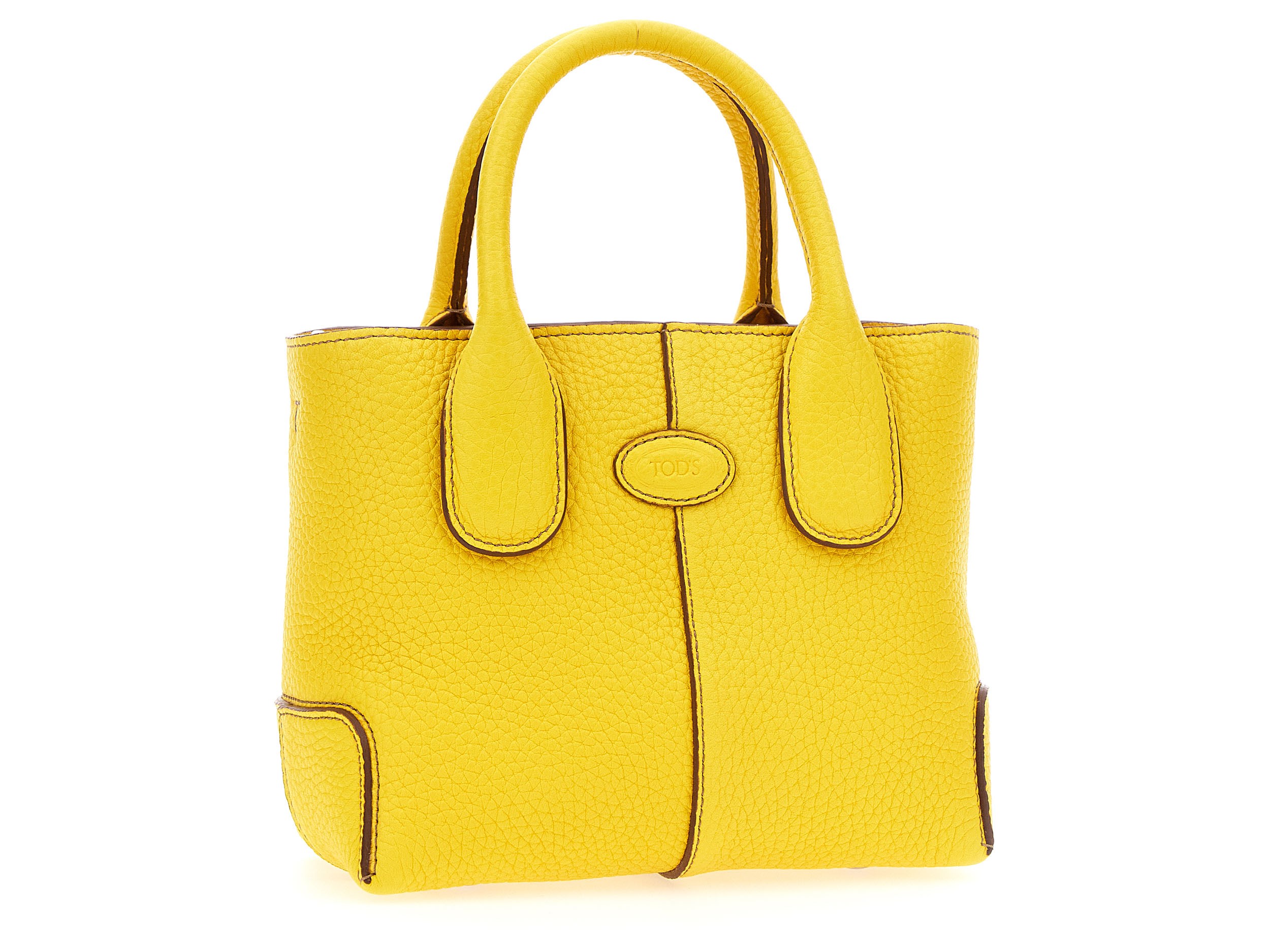 Tod's Small T Timeless Tote Bag - Yellow