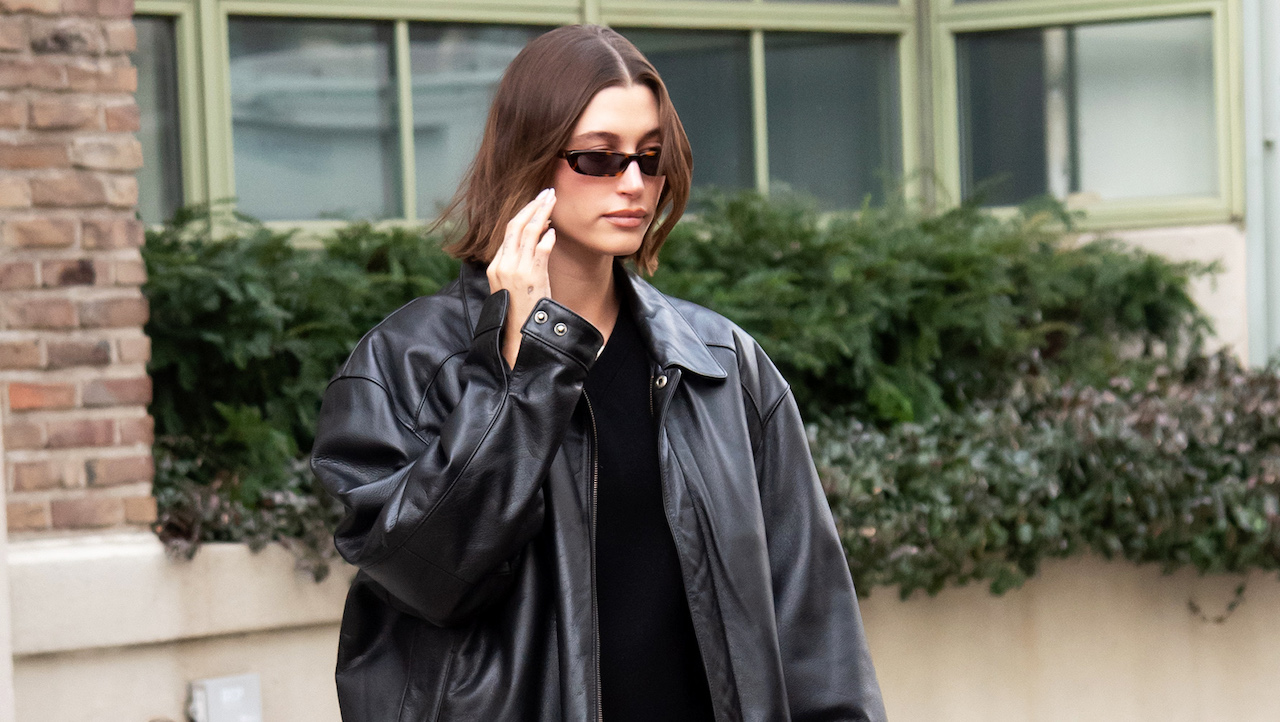 Hailey Bieber Proves Micro Hemlines Can Work In Winter
