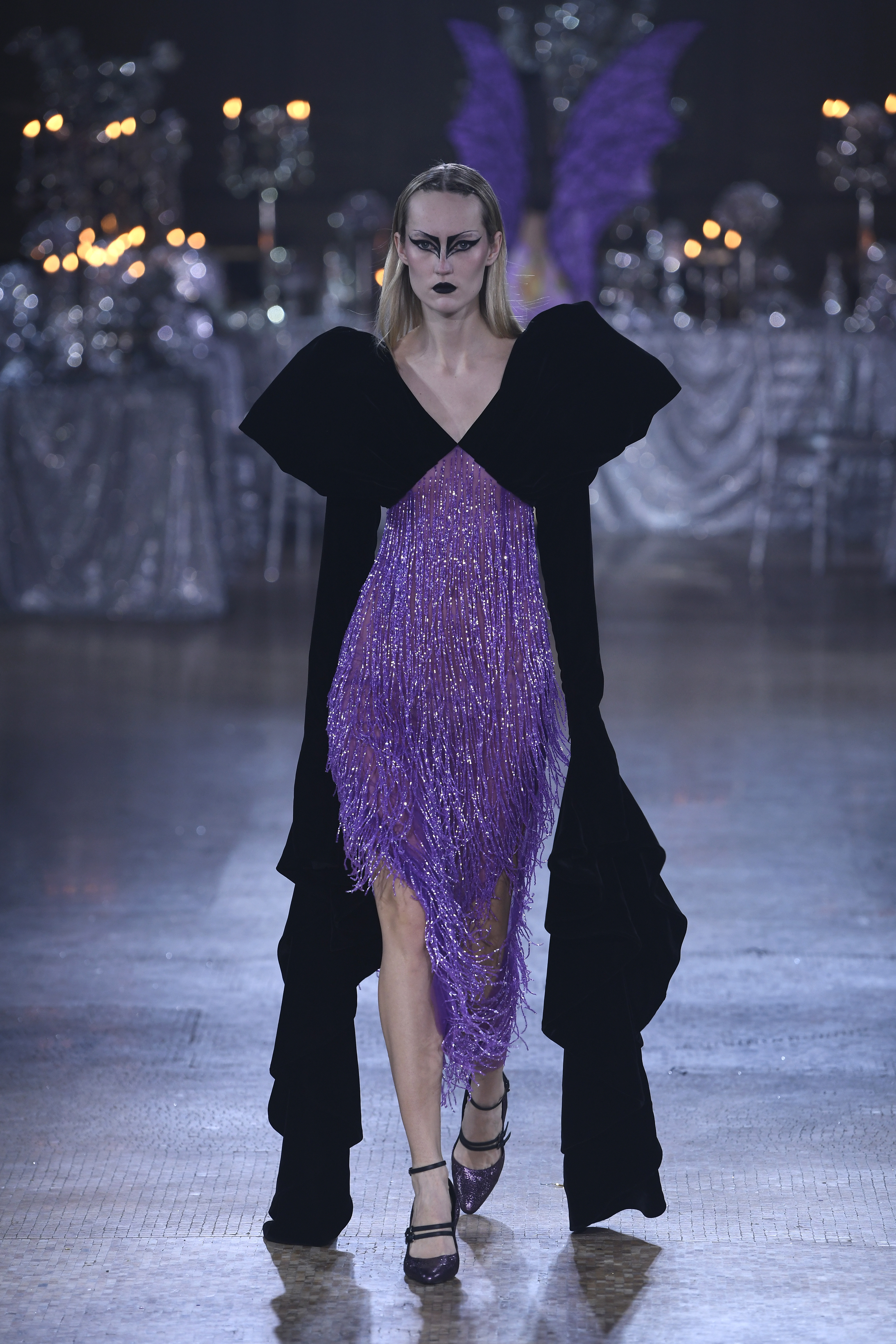 Rodarte: Gothic fairies, glittering banquet at New York Fashion Week