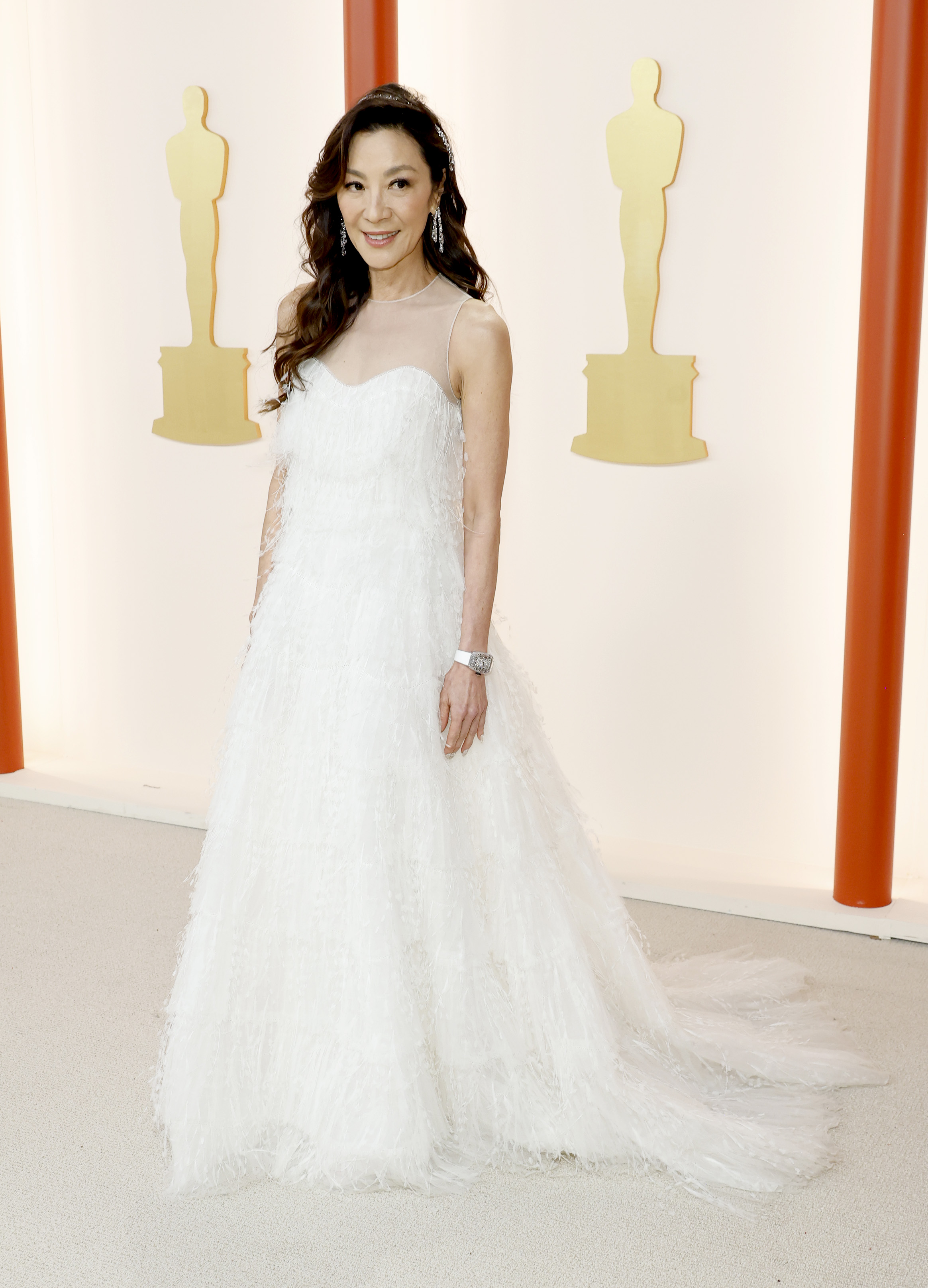 Oscars 2023 red carpet Michelle Yeoh