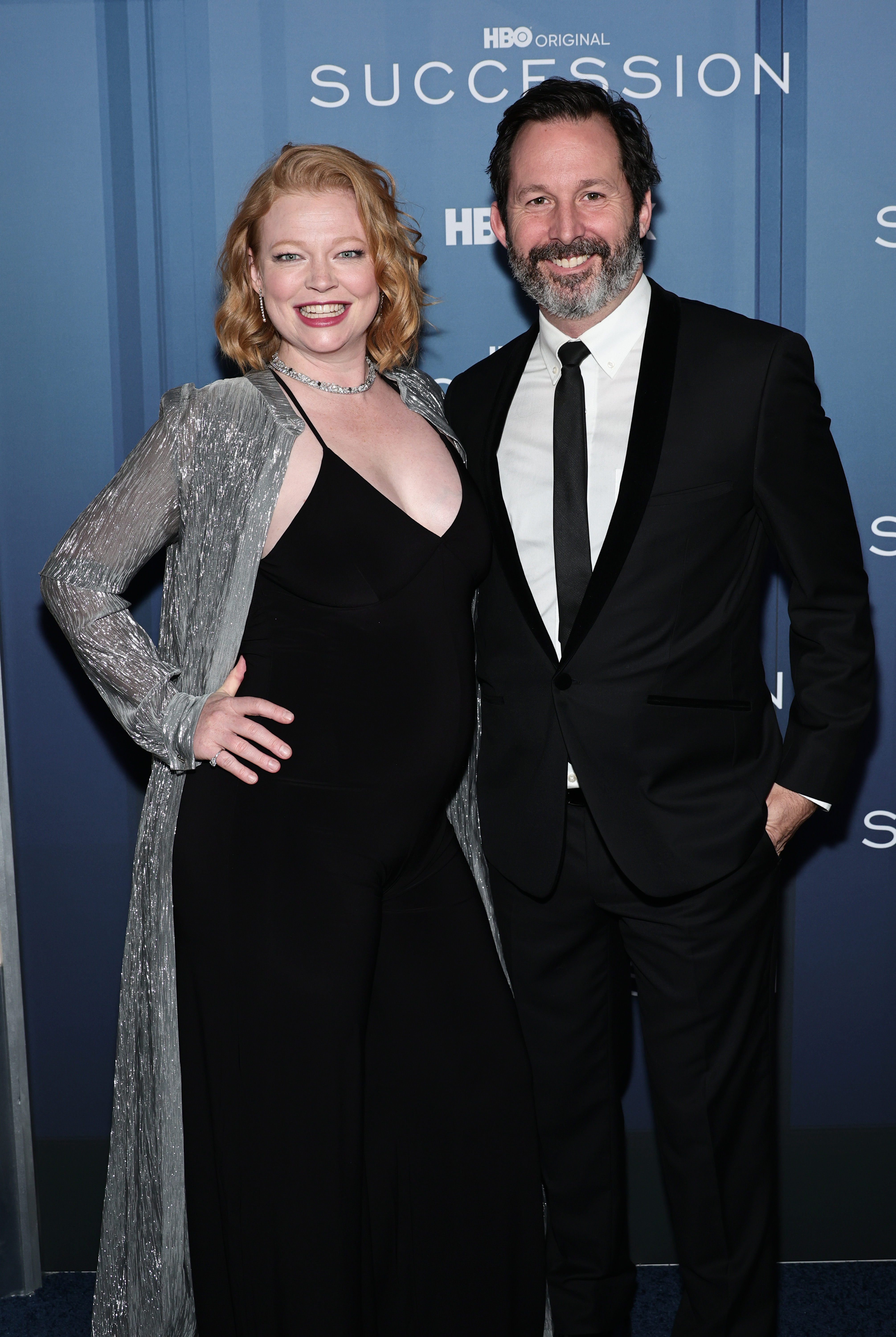 Sarah Snook and Dave Lawson expecting first child