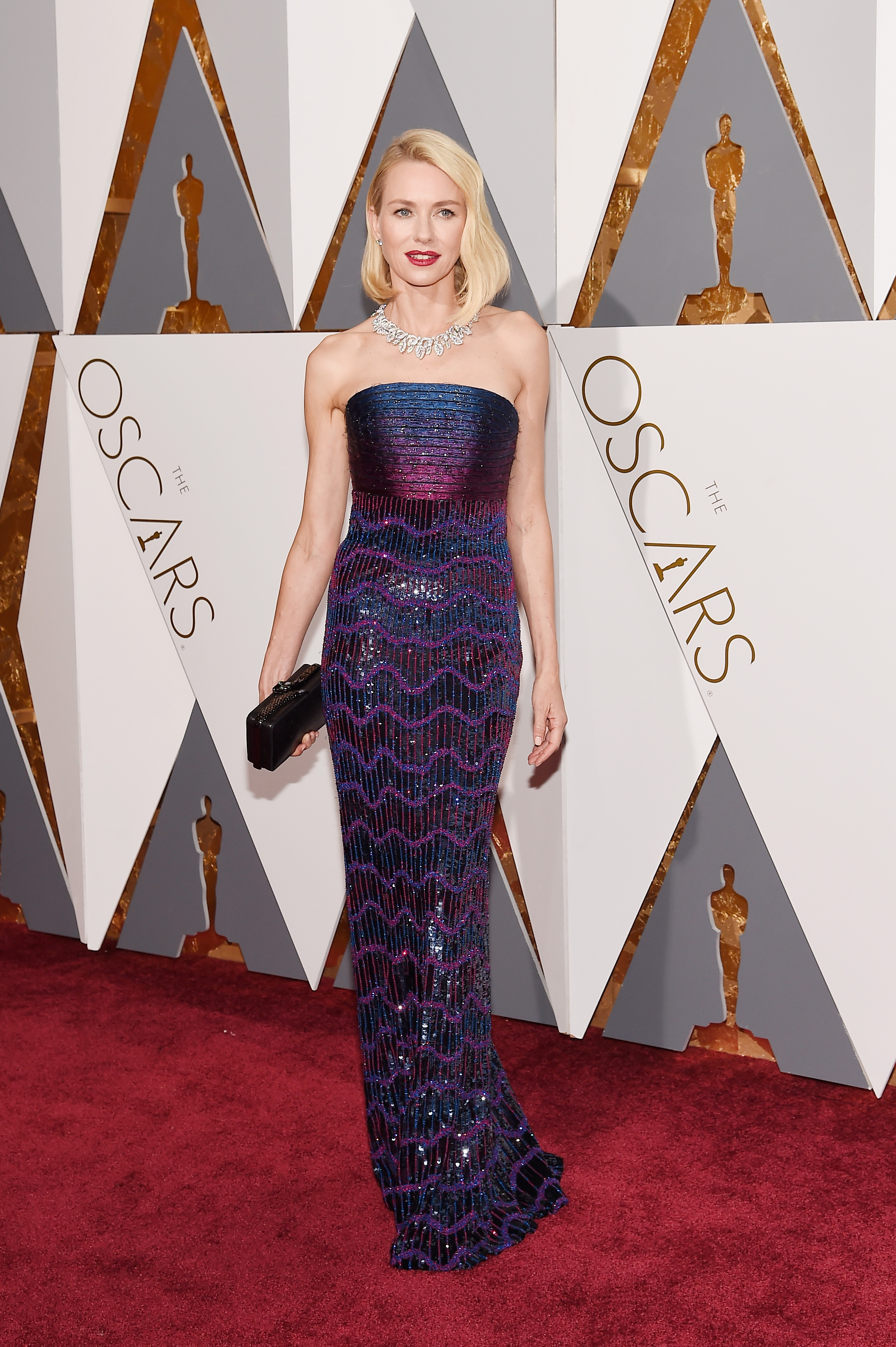 Naomi Watts Giorgio Armani Oscars dresses 2016 dress