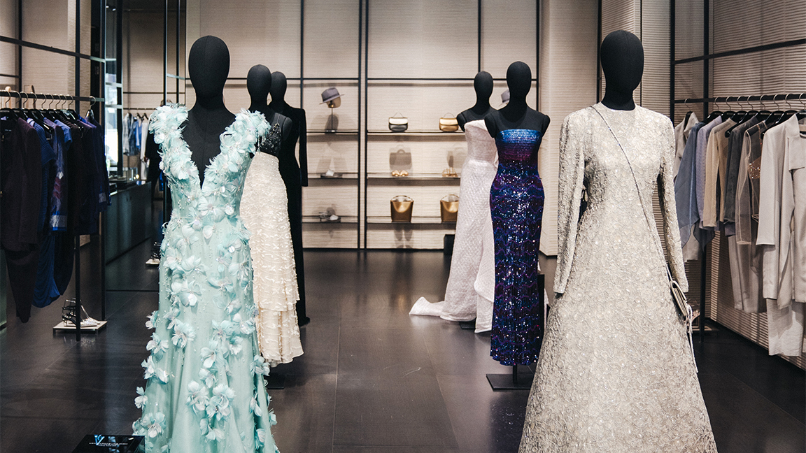 Giorgio Armani Oscars Dresses Arrive At Sydney Flagship Store