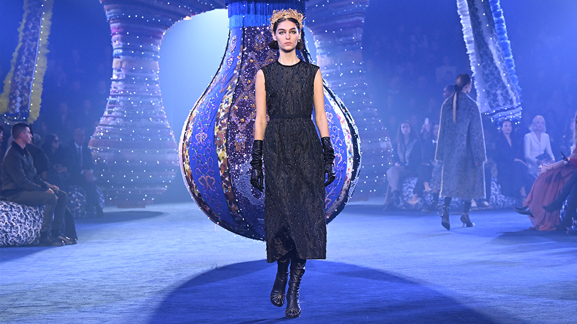 Dior Fall 2023: Maria Grazia Chiuri Revives A Connection To India
