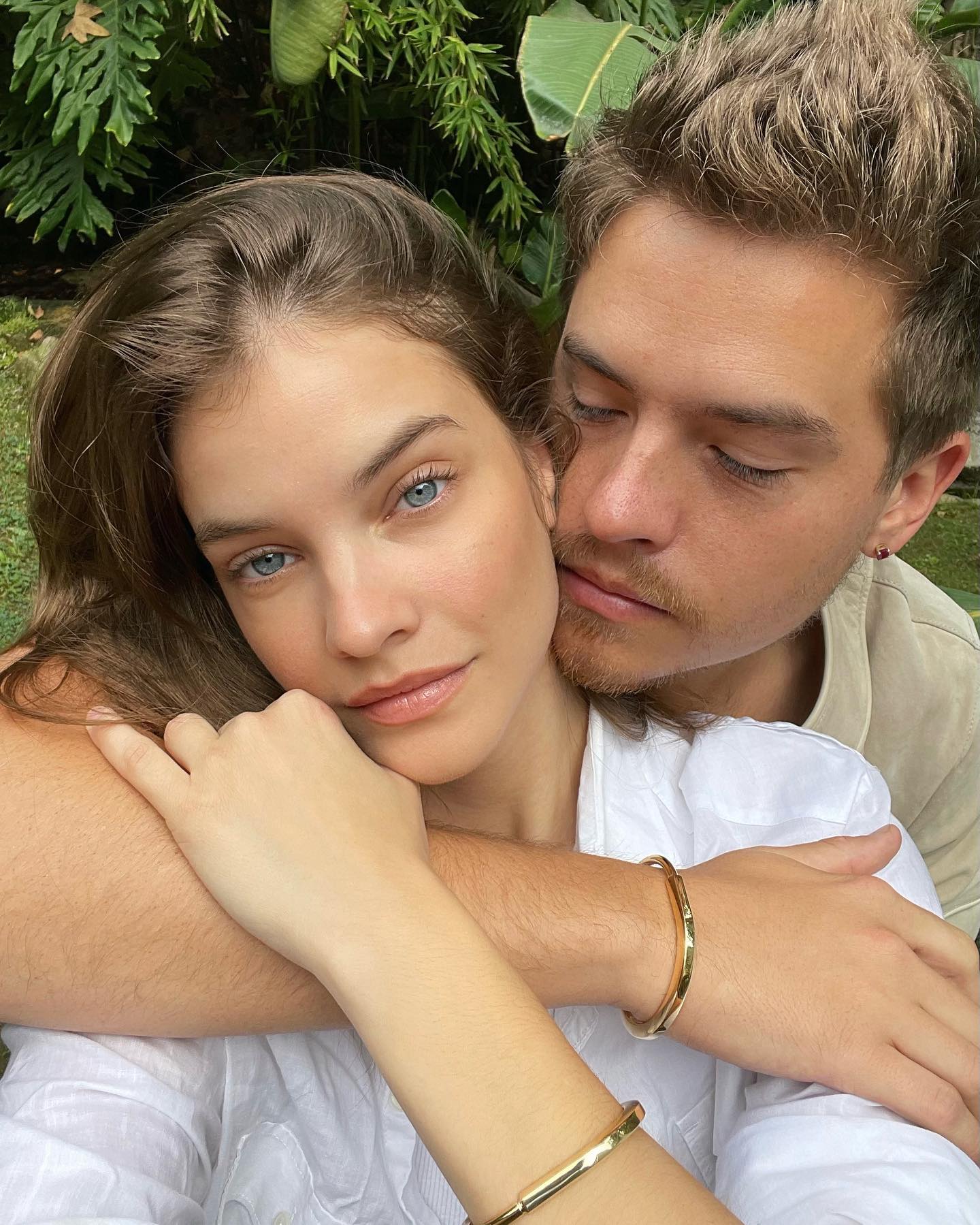 Barbara Palvin and Dylan Sprouse engaged